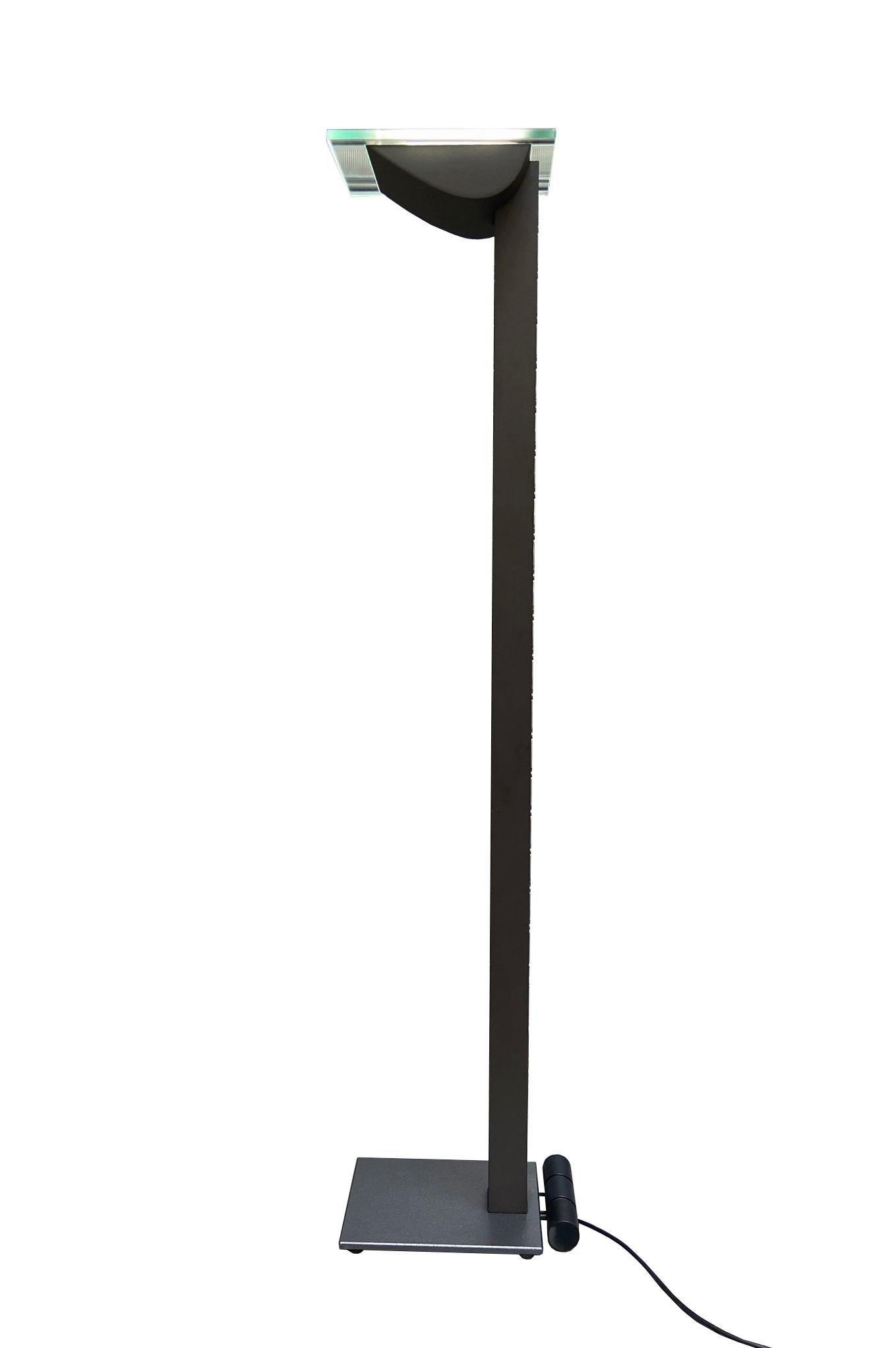 Mid-Century Modern Ettore Sottsass for Staff ID-S Edition Floor Lamp, 1980s For Sale