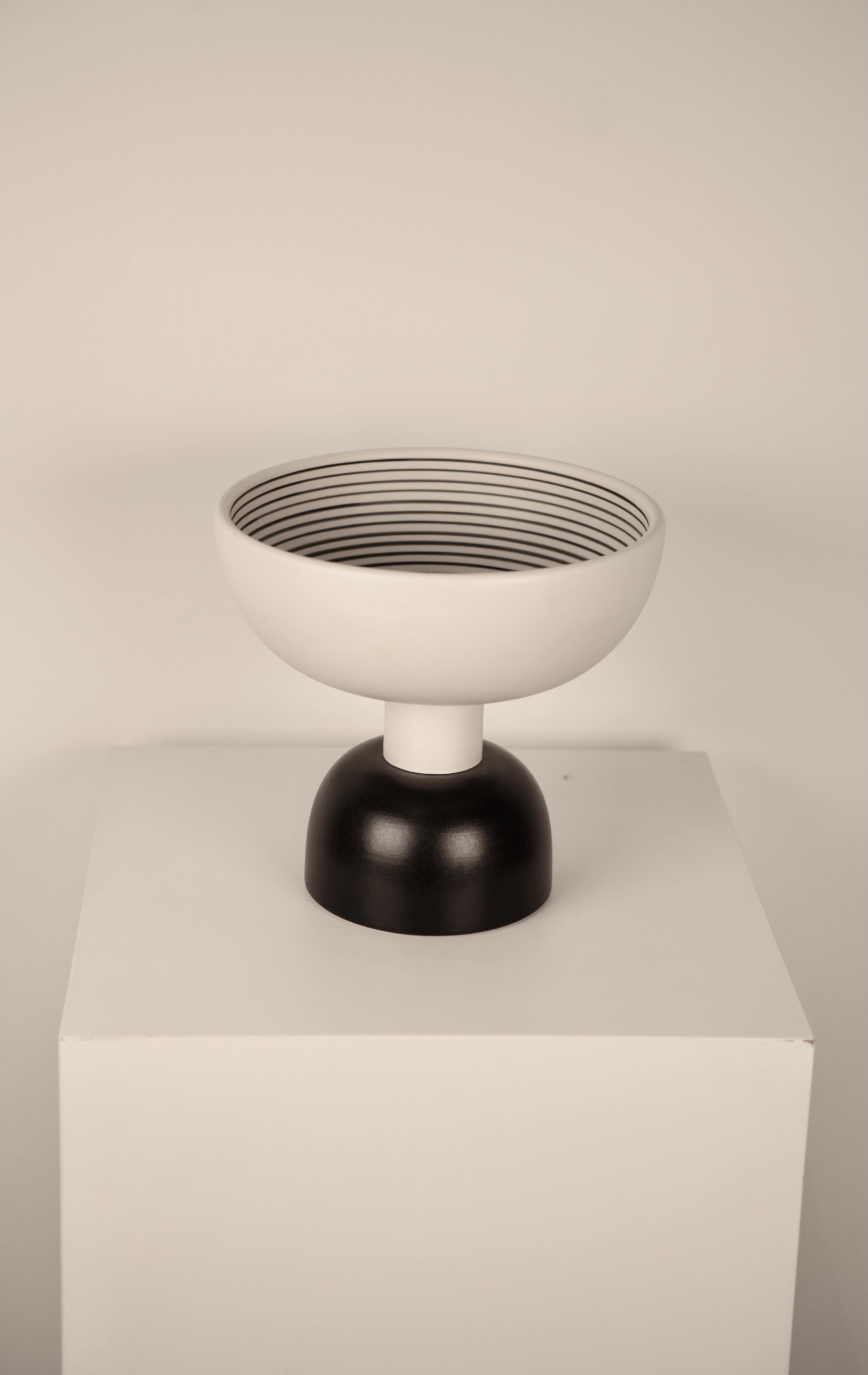 Mid-Century Modern Ettore Sottsass, Glazed Ceramic Bowl, Bitossi, Italy 1968 For Sale