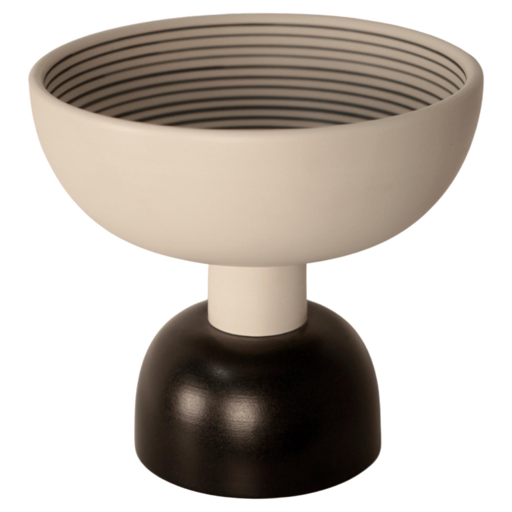 Ettore Sottsass, Glazed Ceramic Bowl, Bitossi, Italy 1968 For Sale