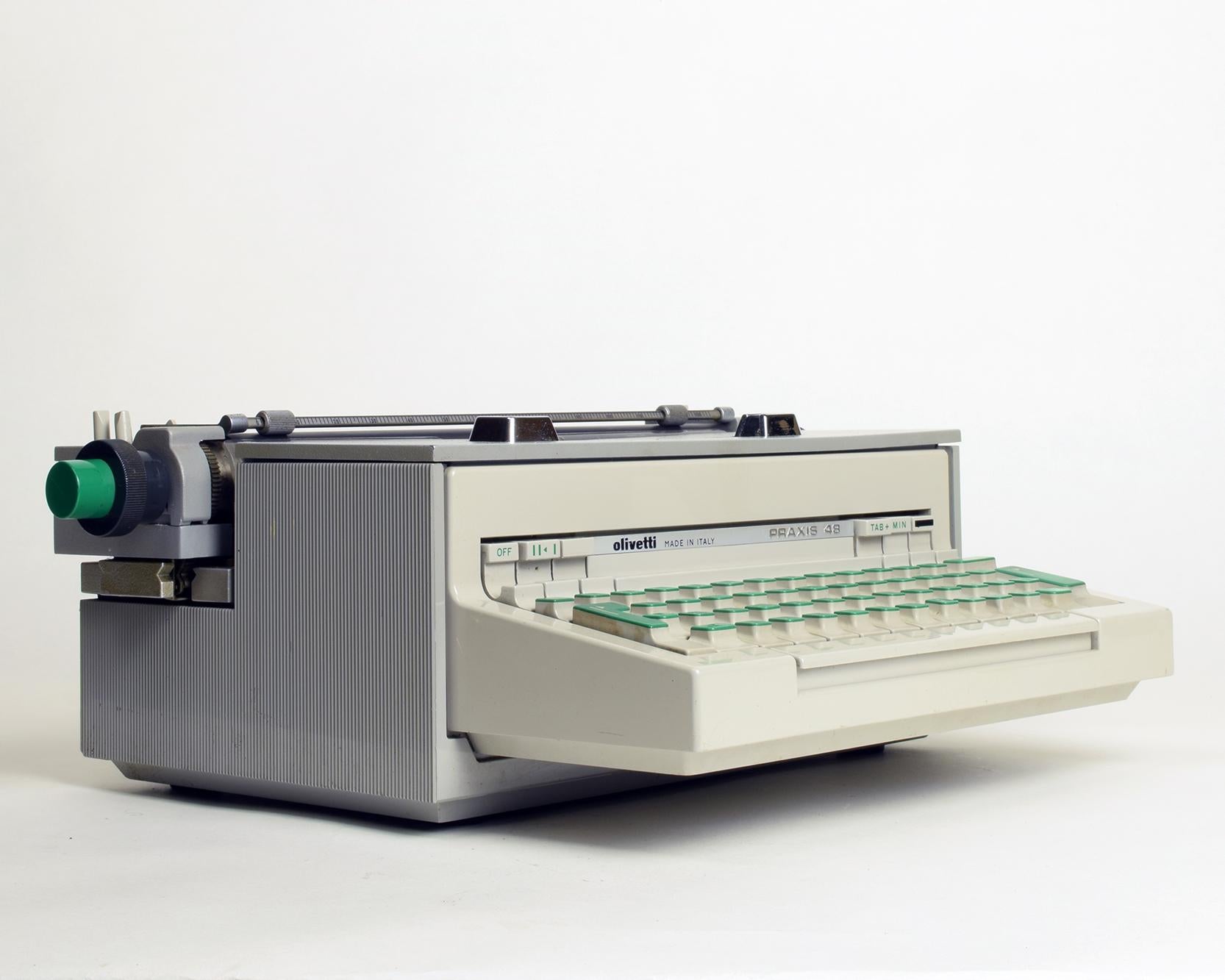Painted Ettore Sottsass & Hans Von Klier, ‘Praxis 48’ Typewriter, Olivetti, 1964