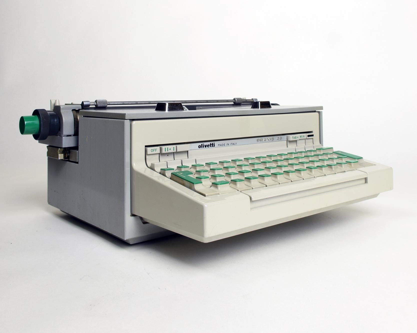 Ettore Sottsass & Hans Von Klier, ‘Praxis 48’ Typewriter, Olivetti, 1964 In Good Condition In London, GB