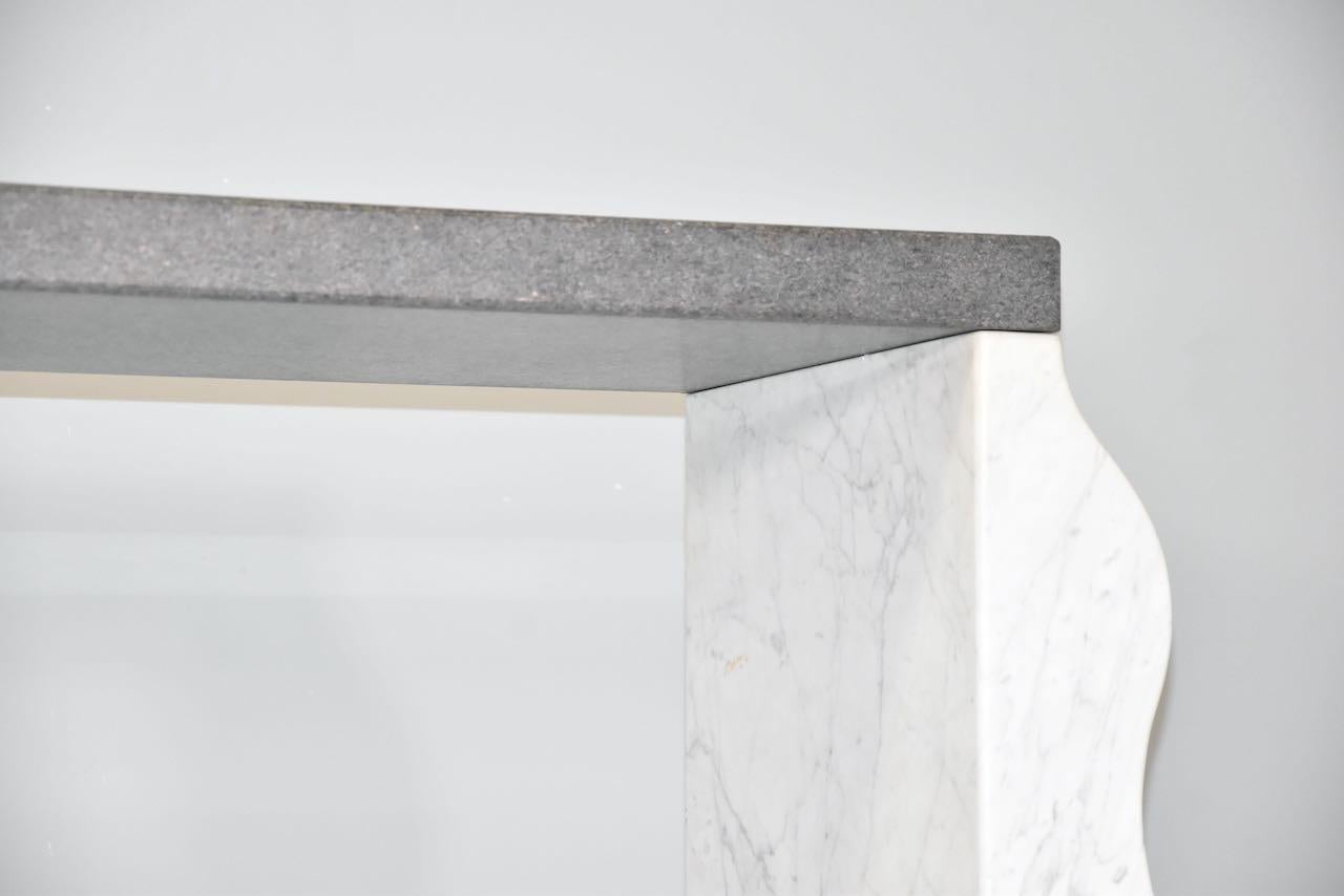 Ettore Sottsass, High Console, Model Montenegro, Marble, circa 1970, Italy In Excellent Condition In Rovereta, SM