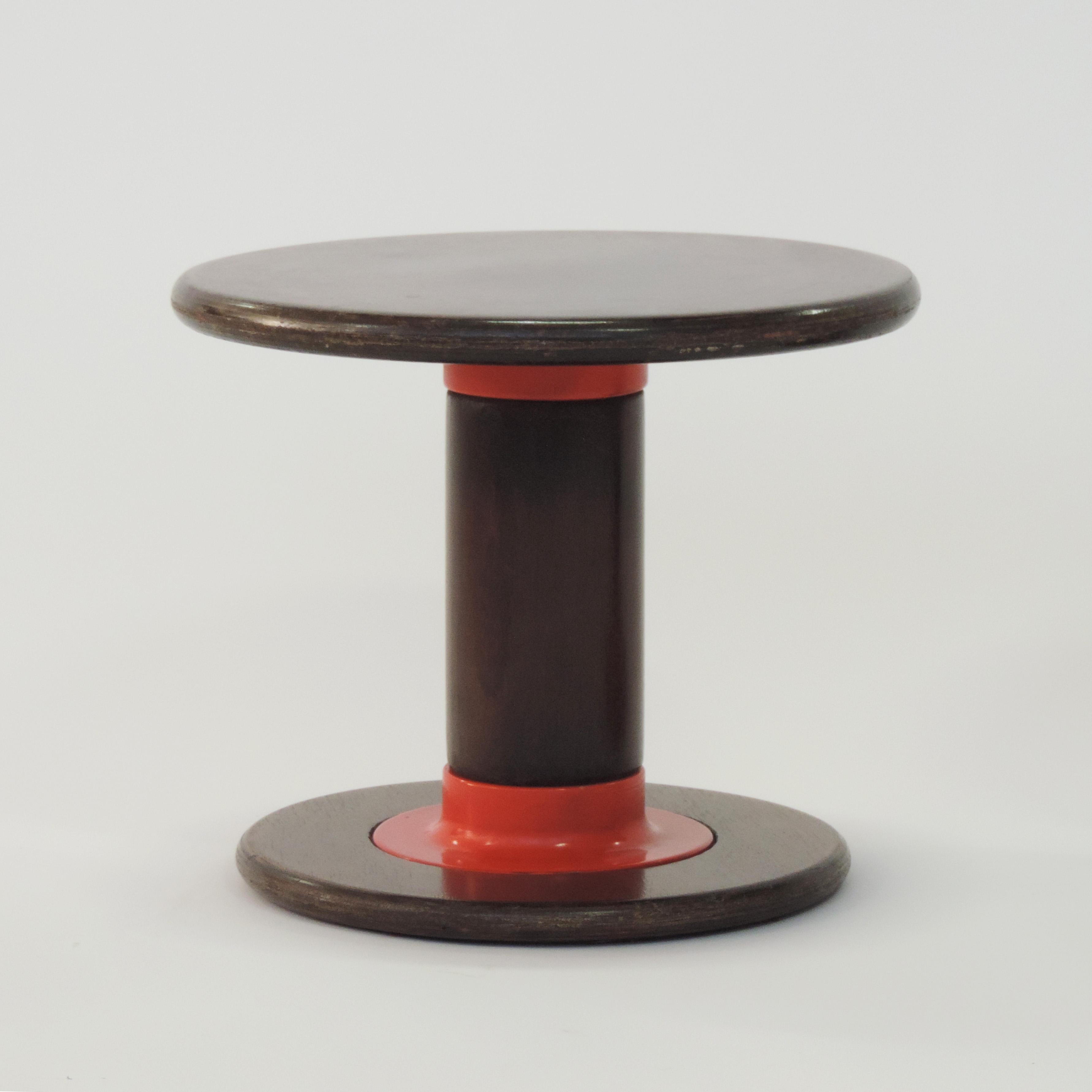Mid-20th Century Ettore Sottsass Jr. Pair of Rocchettone Side Tables for Poltronova, Italy, 1964