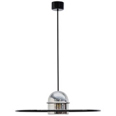 Ettore Sottsass Jr Stilnovo Chandelier Lamp, Italy, 1970