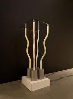 Ettore Sottsass "Le Strutture Tremano" Table