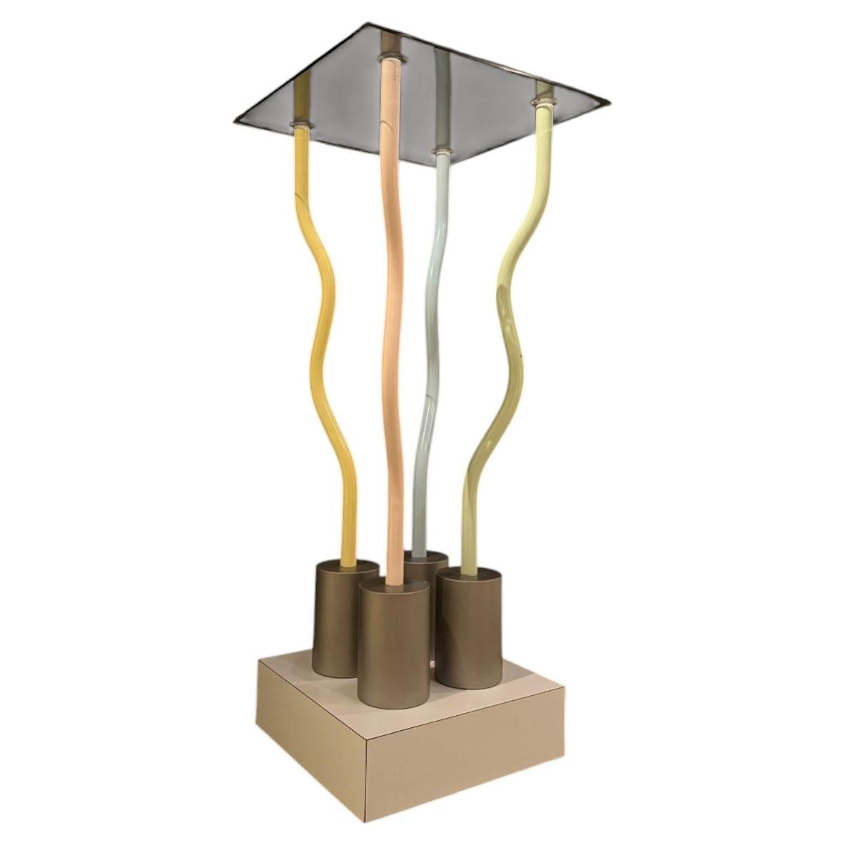 Ettore Sottsass "Le Strutture Tremano" Table
