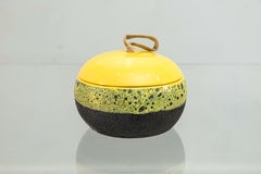 Ettore Sottsass Lidded Vessel Model 192-C Bitossi Il Sestante Italy 1959 Glazed