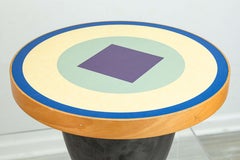 Ettore Sottsass Lipari Side Table Zanotta Italy 1992 Postmodern Memphis Design