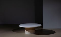 Ettore Sottsass 'Loto' Coffee Table in Carrara Marble for Poltronova