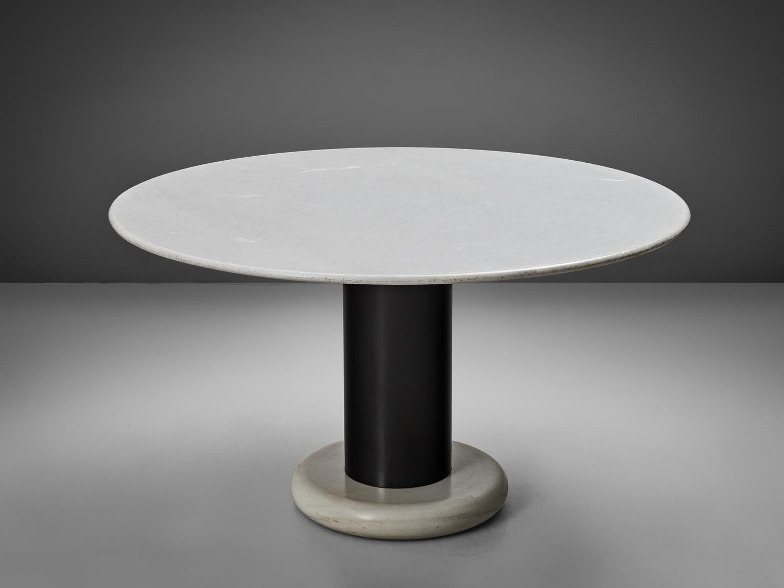 marble pedestal table