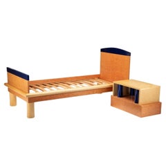 Used Ettore Sottsass & Marco Zanini for Leitner Donau Collection Bed and Nightstand