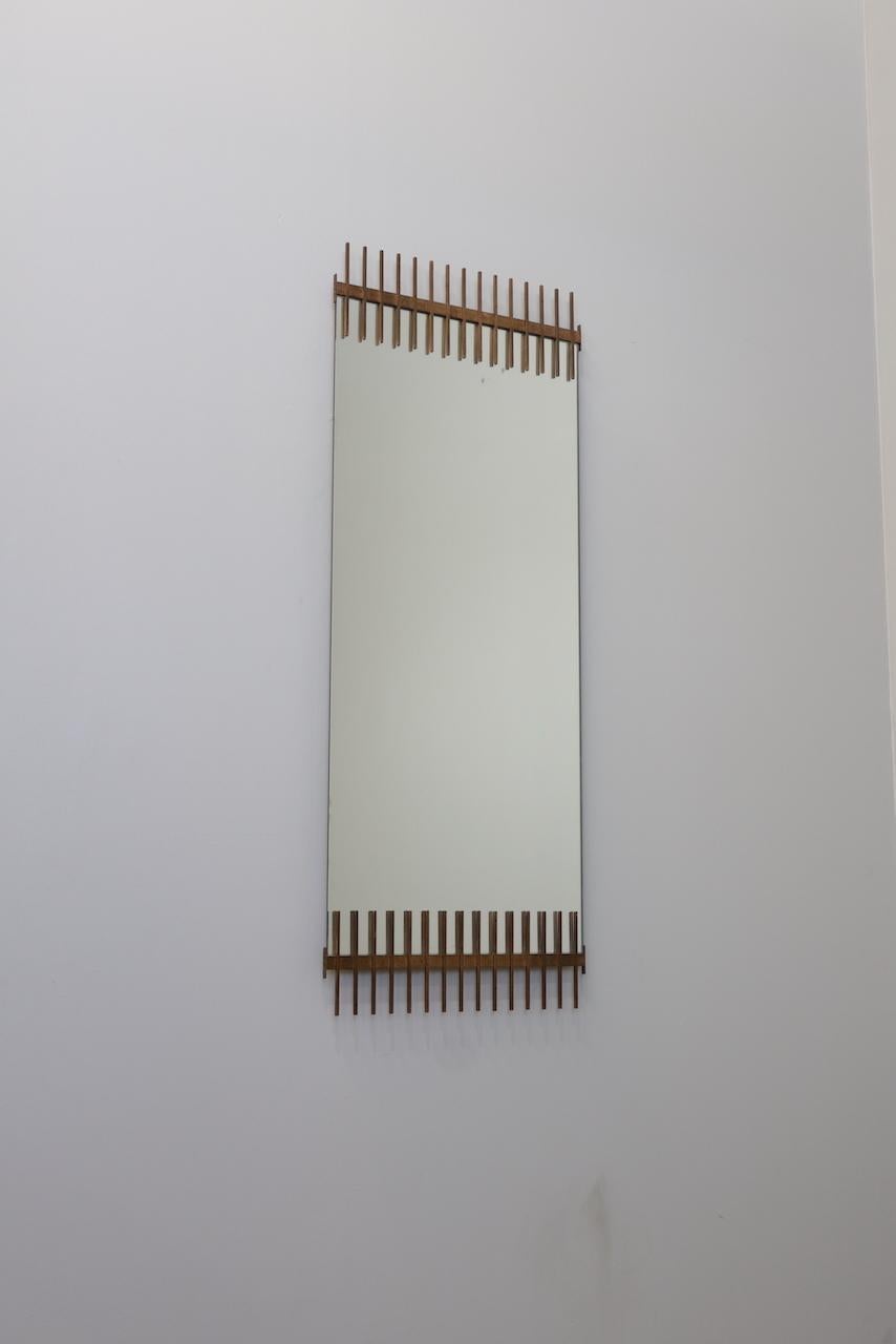 Ettore Sottsass Mirror, Santambrogio e De Berti, 1950s For Sale 4