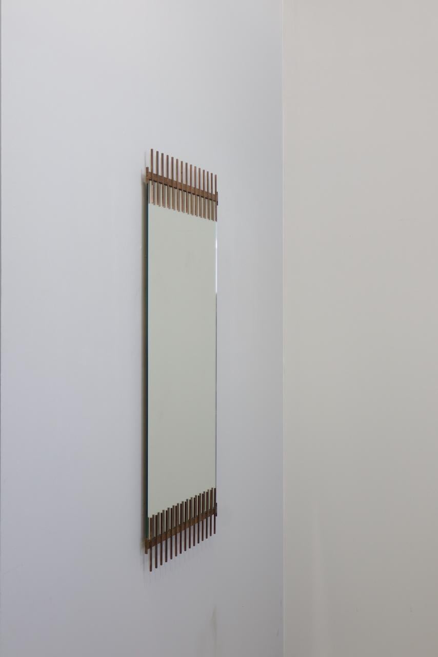 Italian Ettore Sottsass Mirror, Santambrogio e De Berti, 1950s For Sale