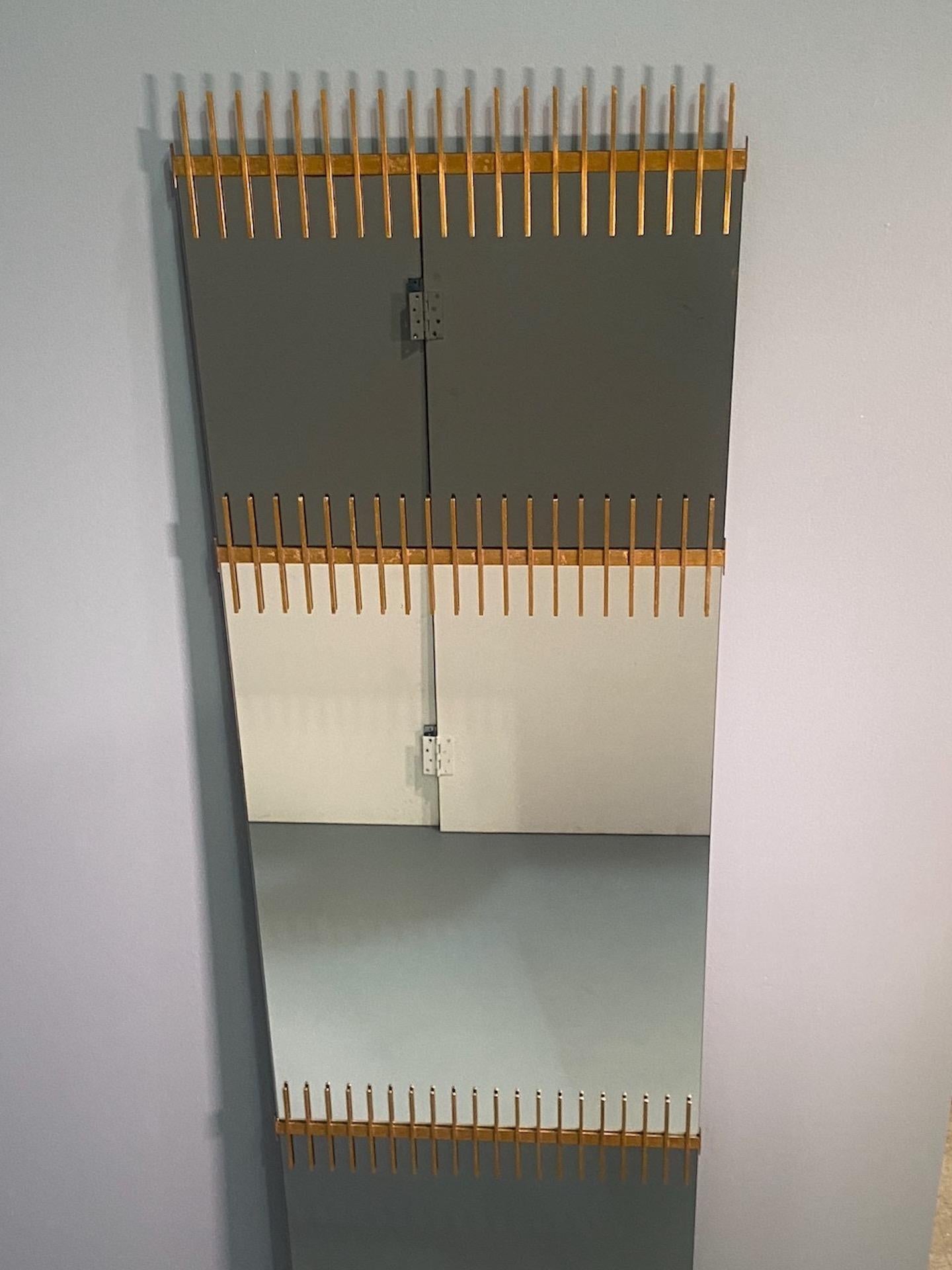 Ettore Sottsass Mirror, Santambrogio e De Berti, 1950s 3