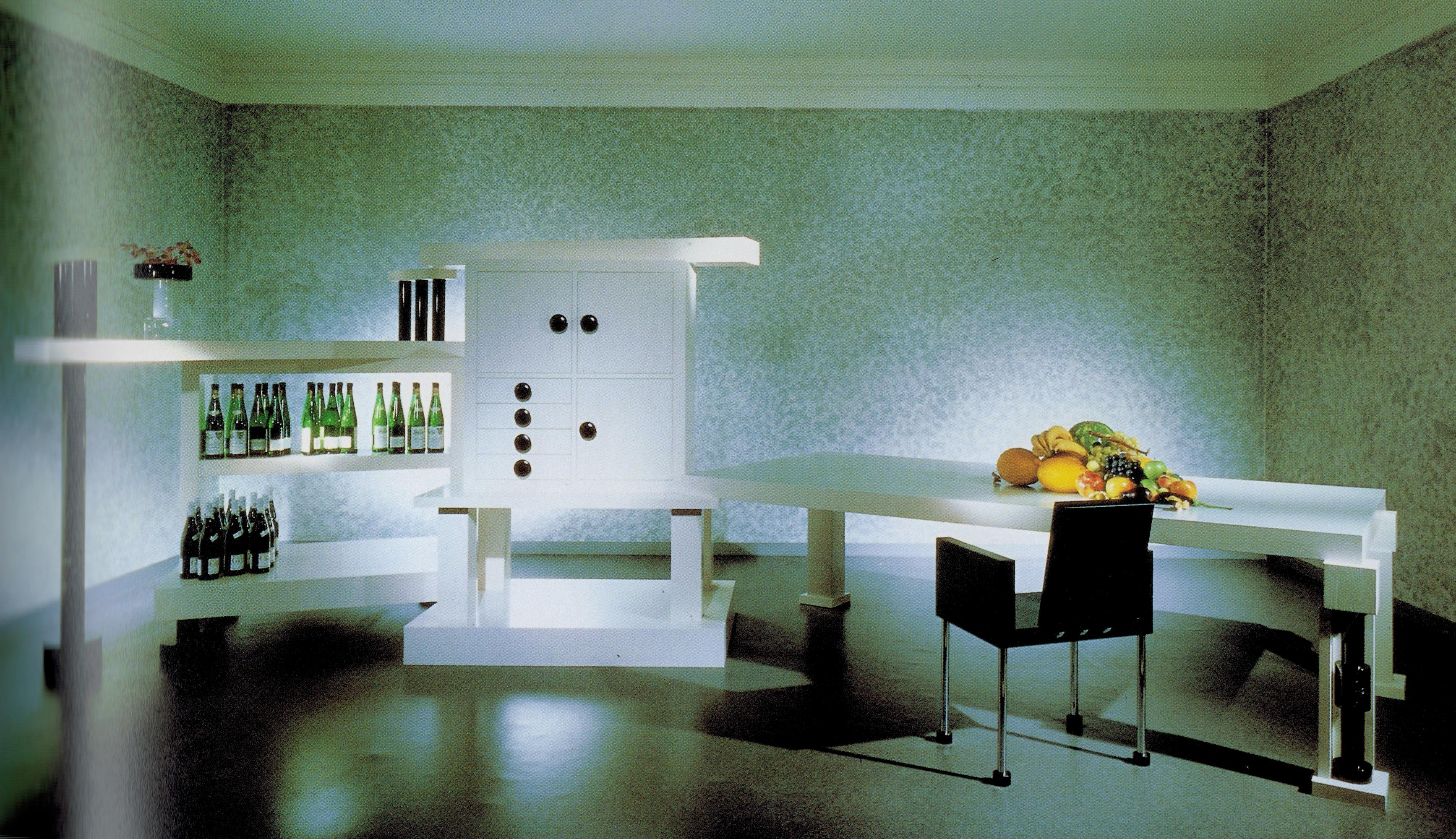 1980er Jahre „Miss, Don''t You like Caviar?“ Sesselpaar von Ettore Sottsass (Ende des 20. Jahrhunderts) im Angebot