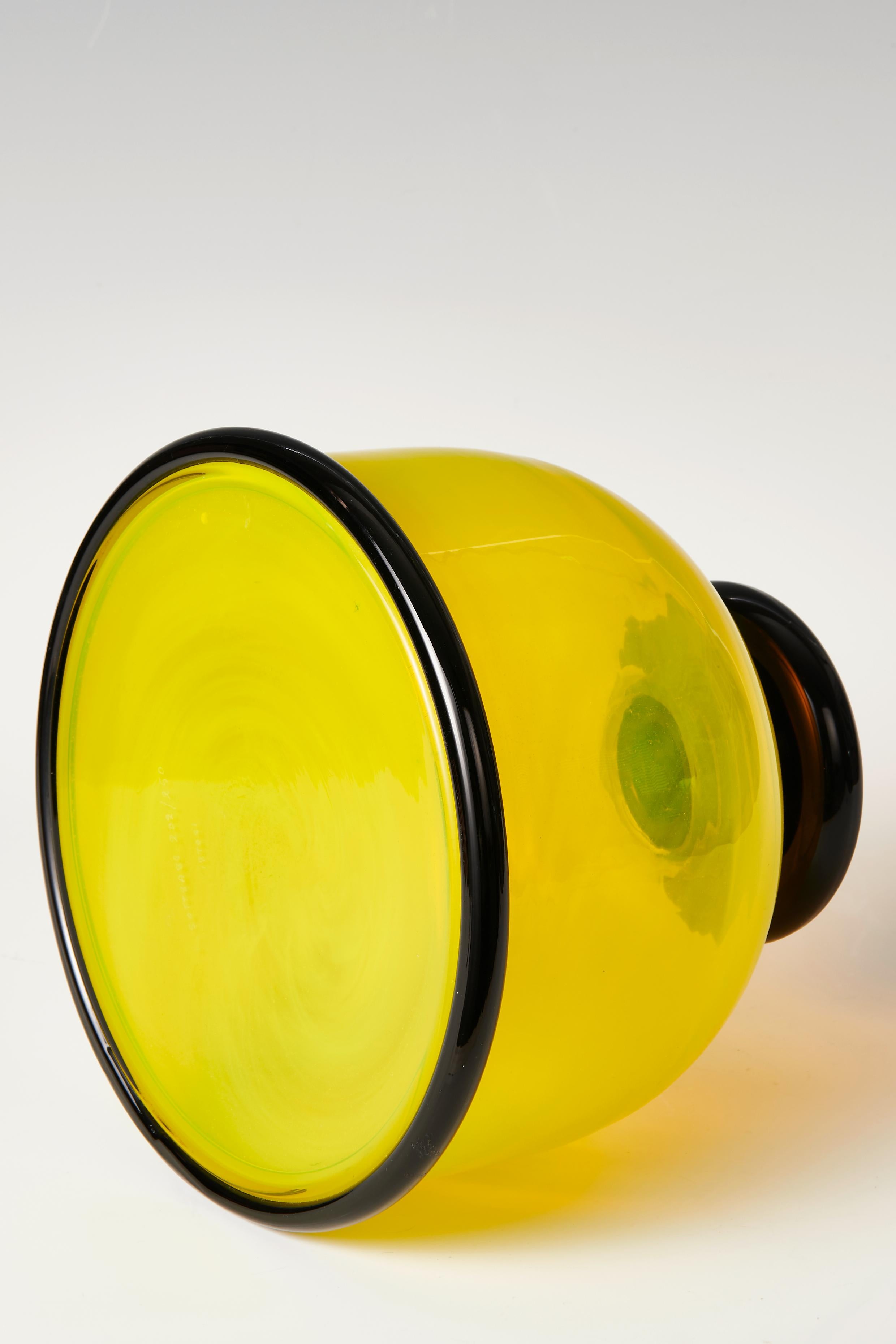 Fatto a mano Ettore Sottsass. Model 'Morosina', 1974 per Vistosi in vendita