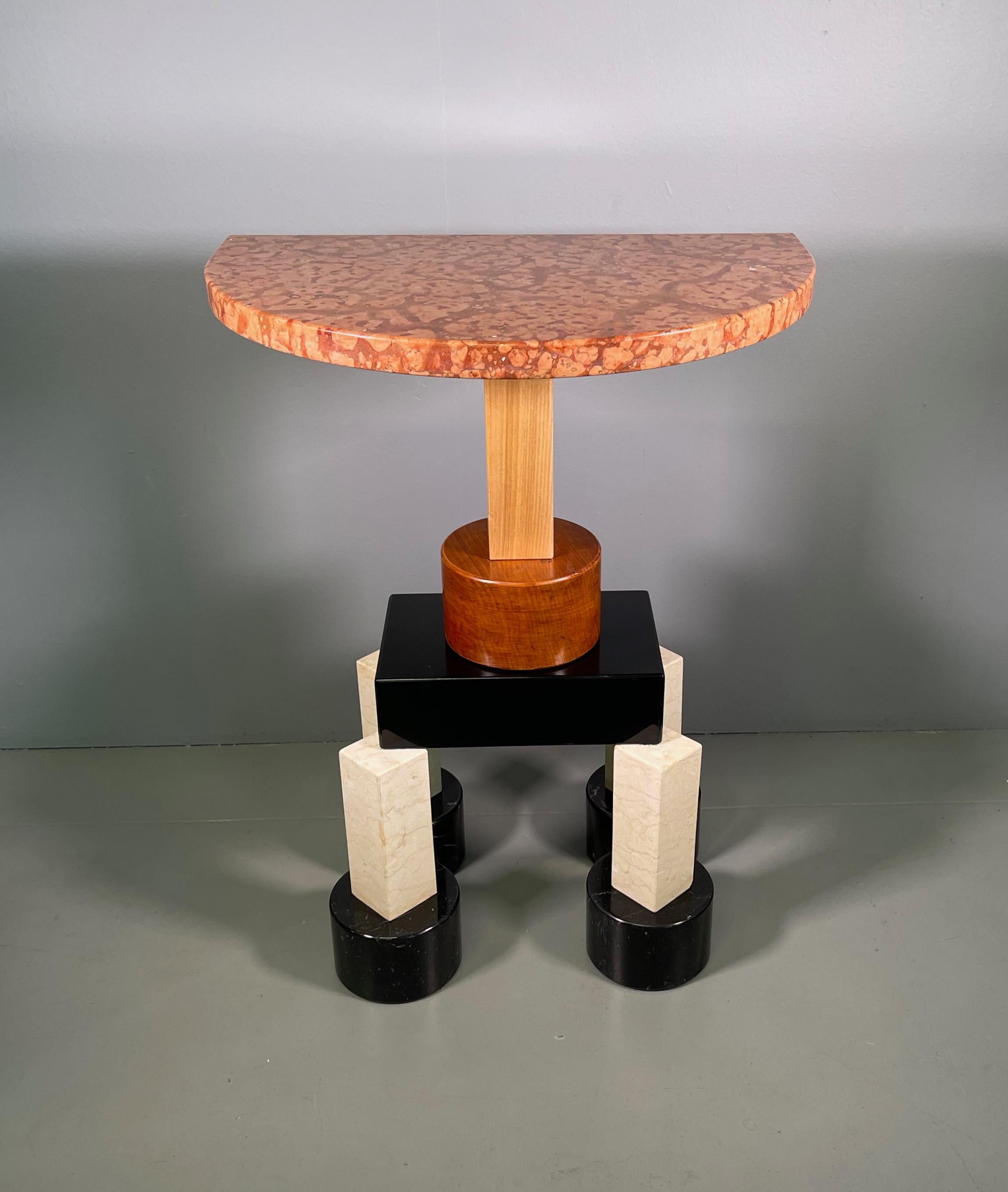 Mid-Century Modern Ettore Sottsass  Modern Demilune Mod. 