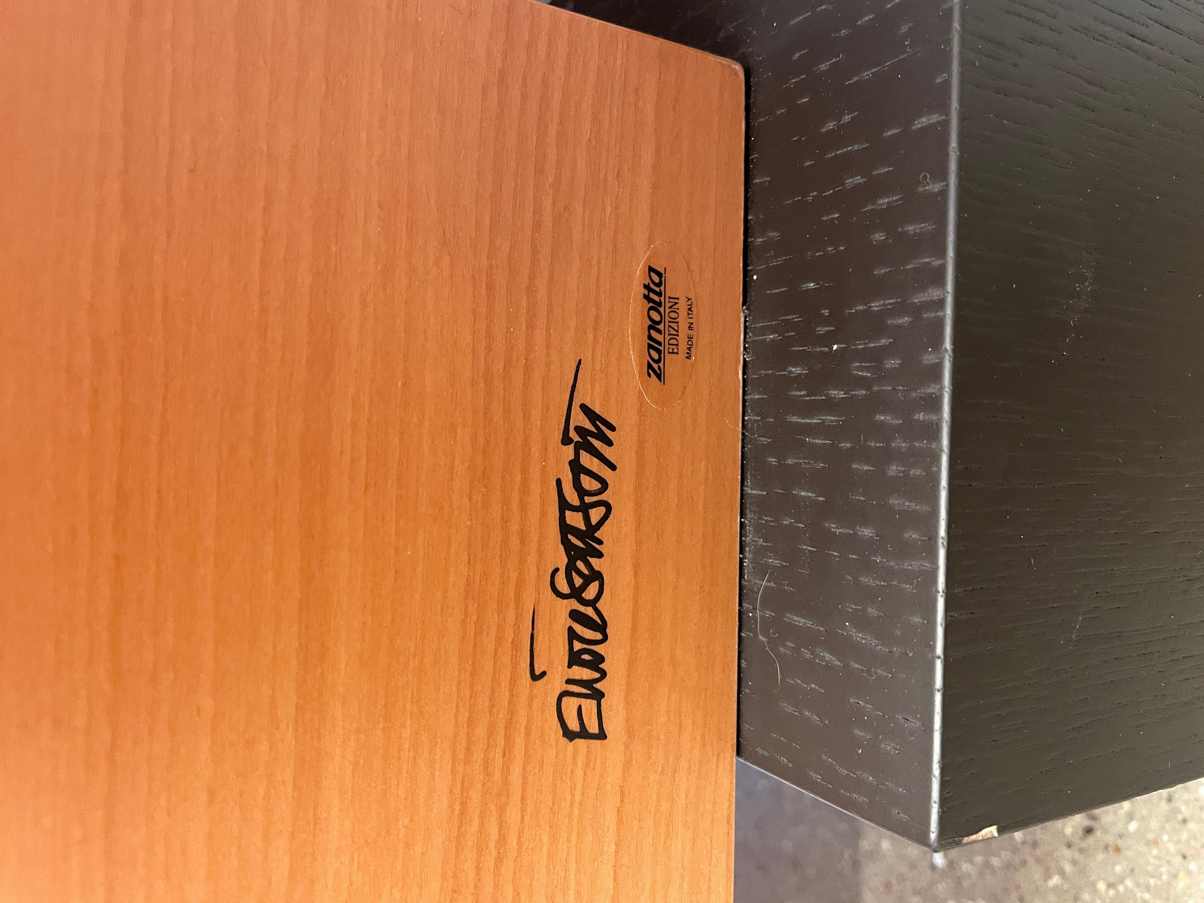 20th Century Ettore Sottsass Mombasa Chest-of-drawers Zanotta Italy, designed in 1989