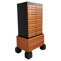 Ettore Sottsass Commode Mombasa Zanotta Italie, am designs en 1989