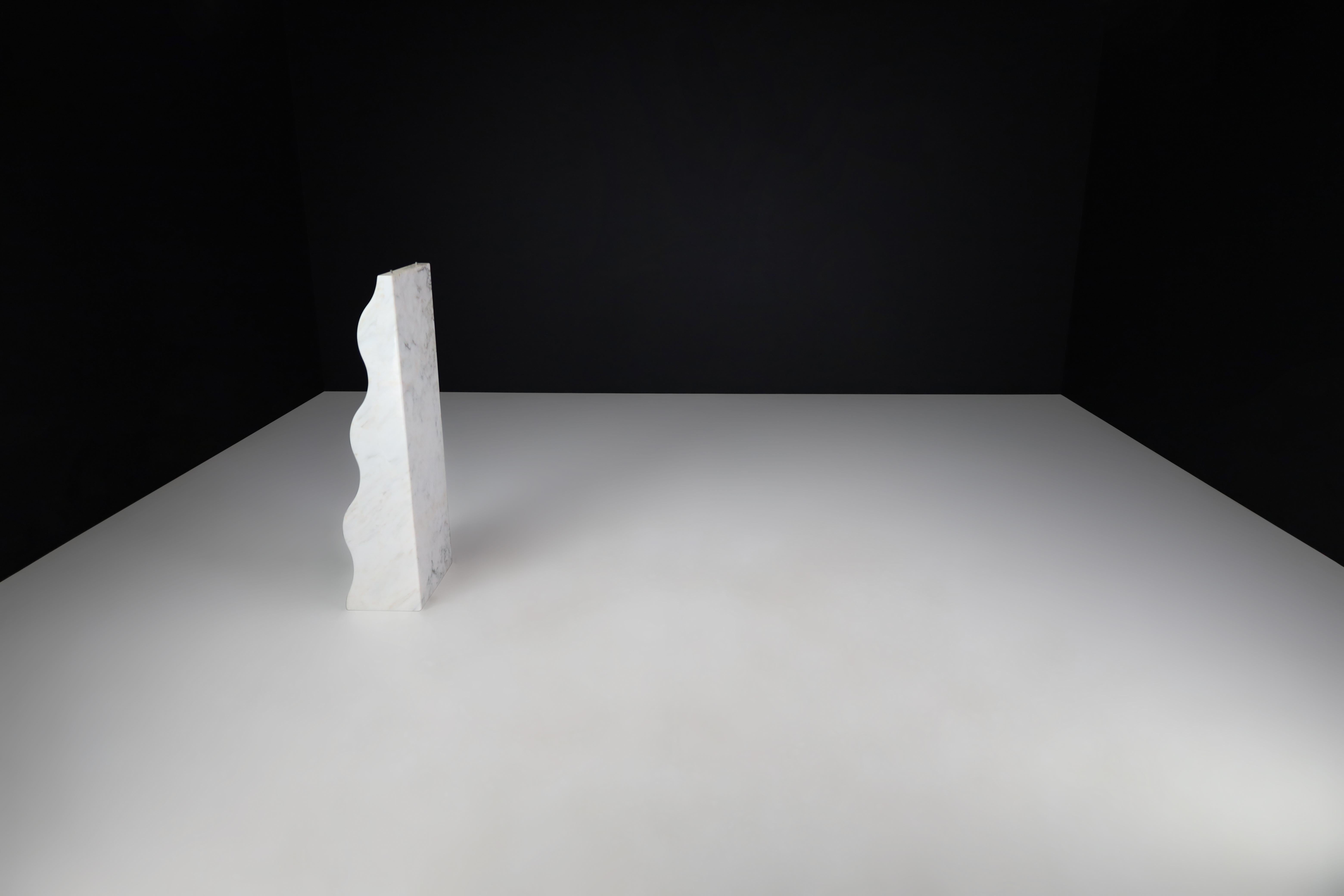 Ettore Sottsass Montenegro Carrara Marble & Granite Console for Ultima Edizione  For Sale 10