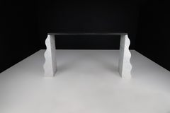 Console en marbre et granit de Carrare d'Ettore Sottsass Montenegro pour Ultima Edizione