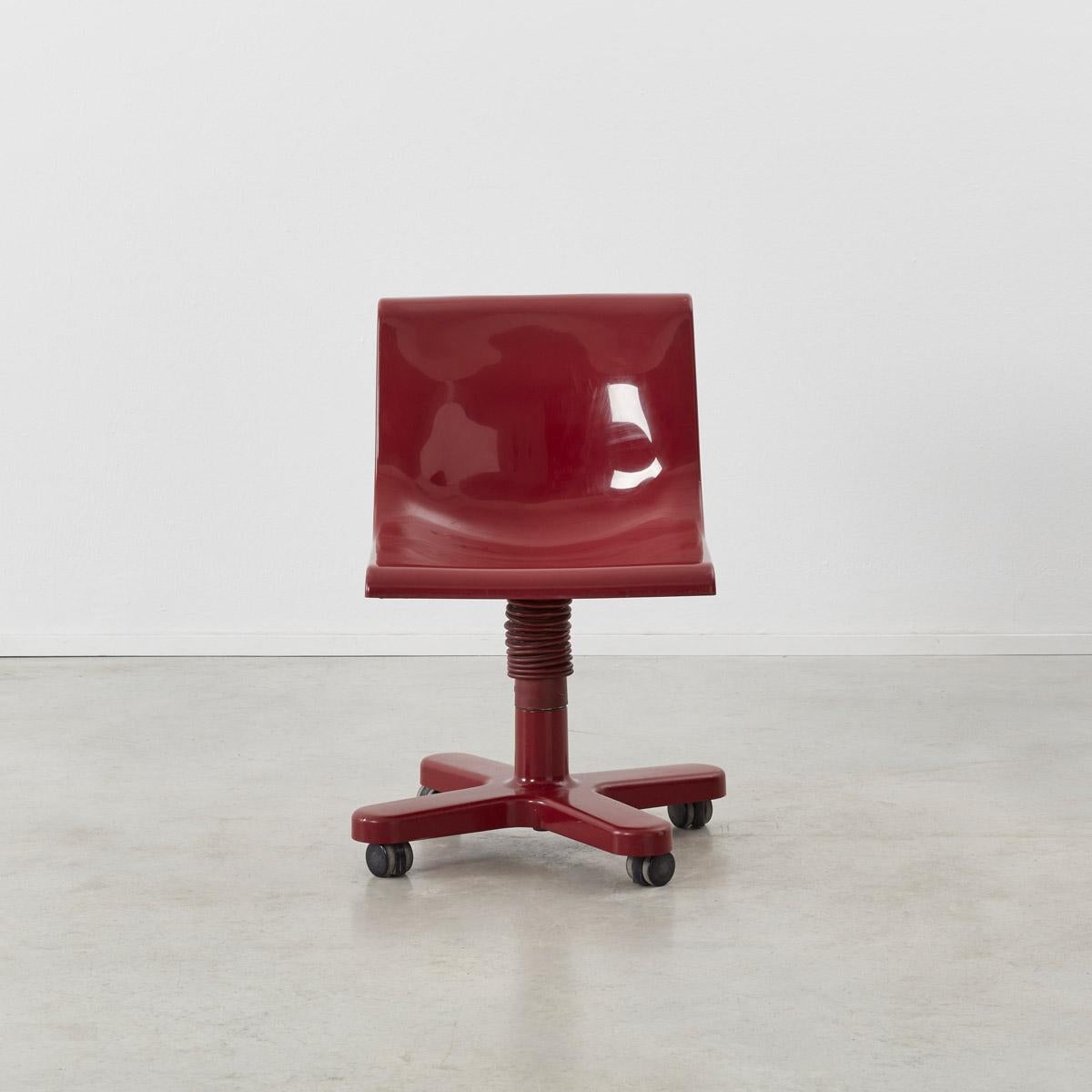 Post-Modern Ettore Sottsass Synthesis Desk Chair for Olivetti, Italy 1973