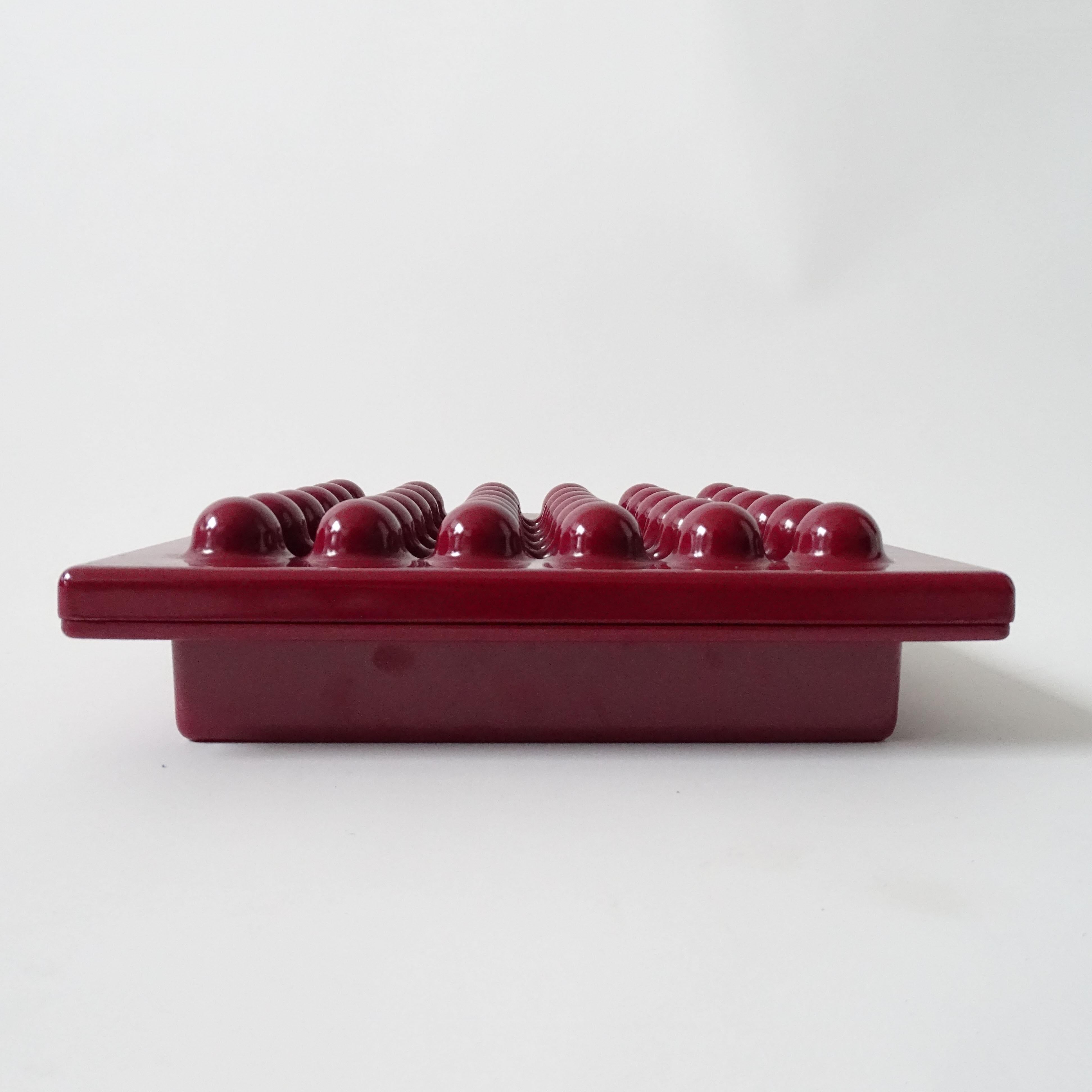 Post-Modern Ettore Sottsass Olivetti Synthesis Ashtray, Italy 1970s For Sale