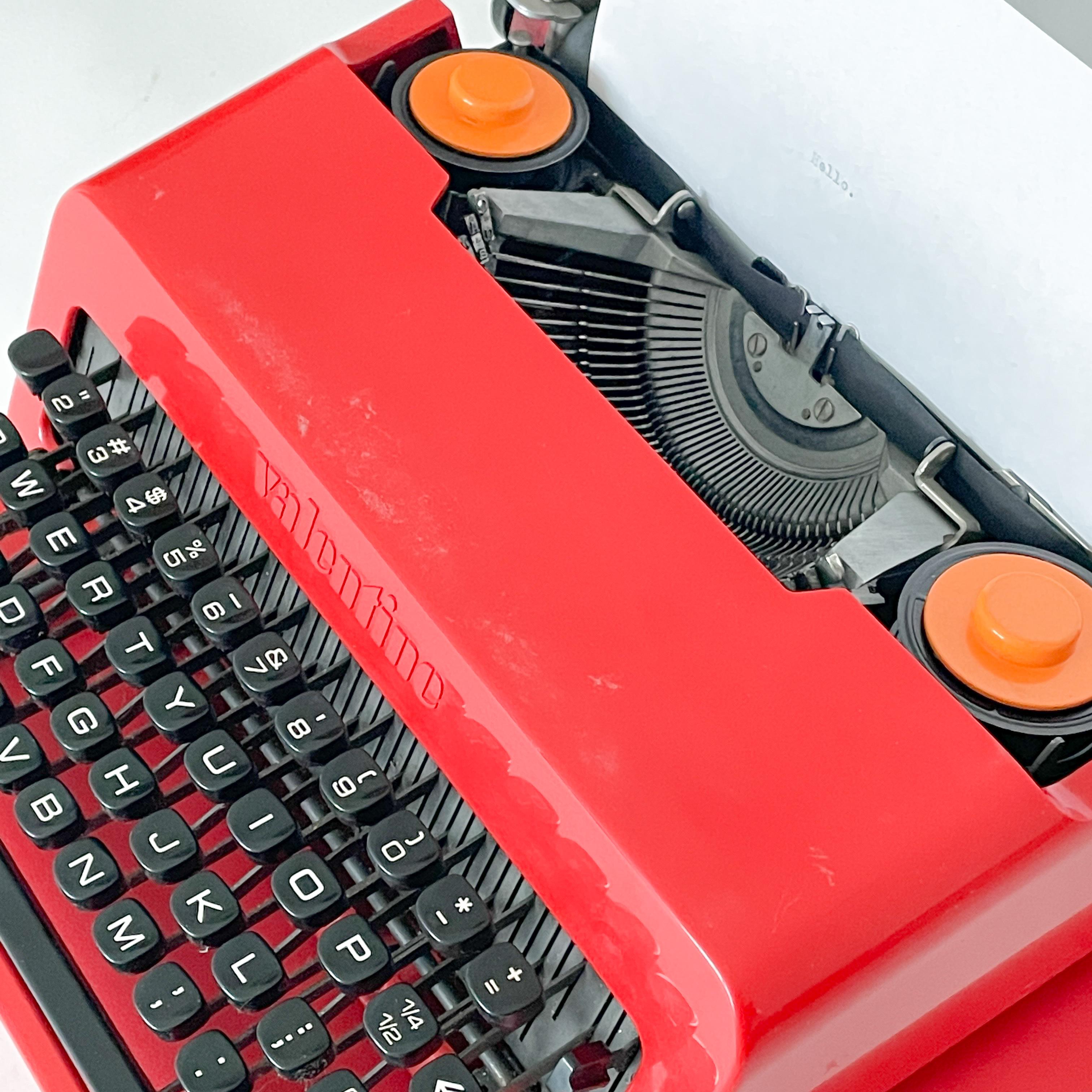 olivetti typewriter