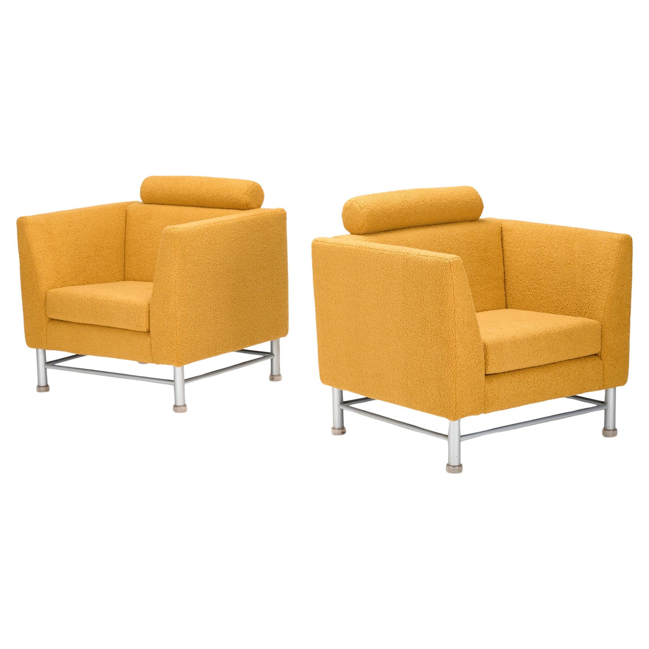 Ettore Sottsass coppia di sedie da salotto Eastside per Knoll Studio Italia / USA, 198