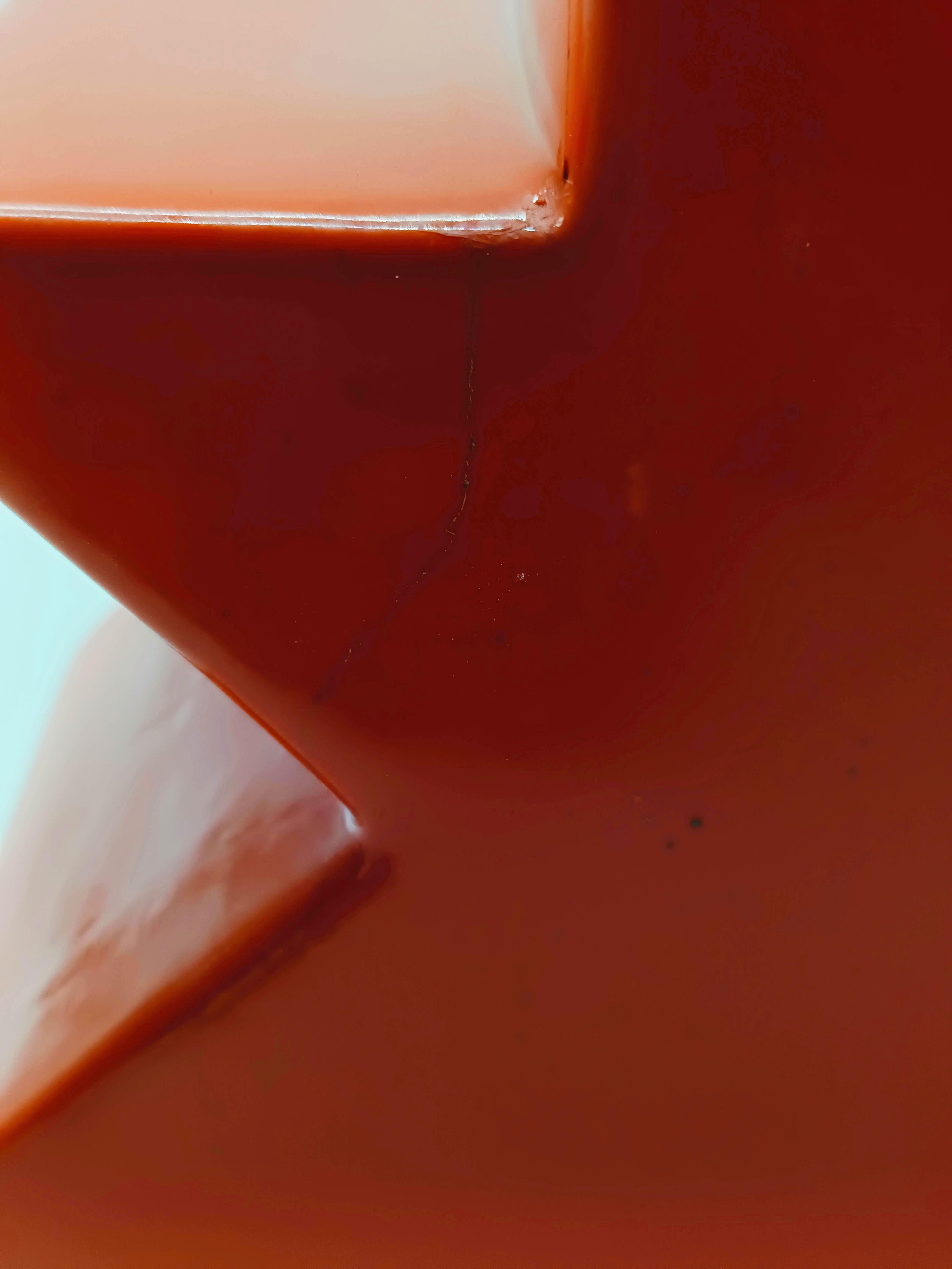 Ettore Sottsass per Alessio Sarri Vaso in Ceramica Rossa 