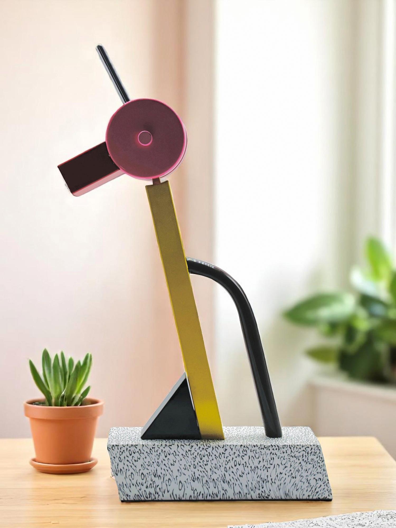 Ettore Sottsass per Memphis Milano Lampada da Tavolo 