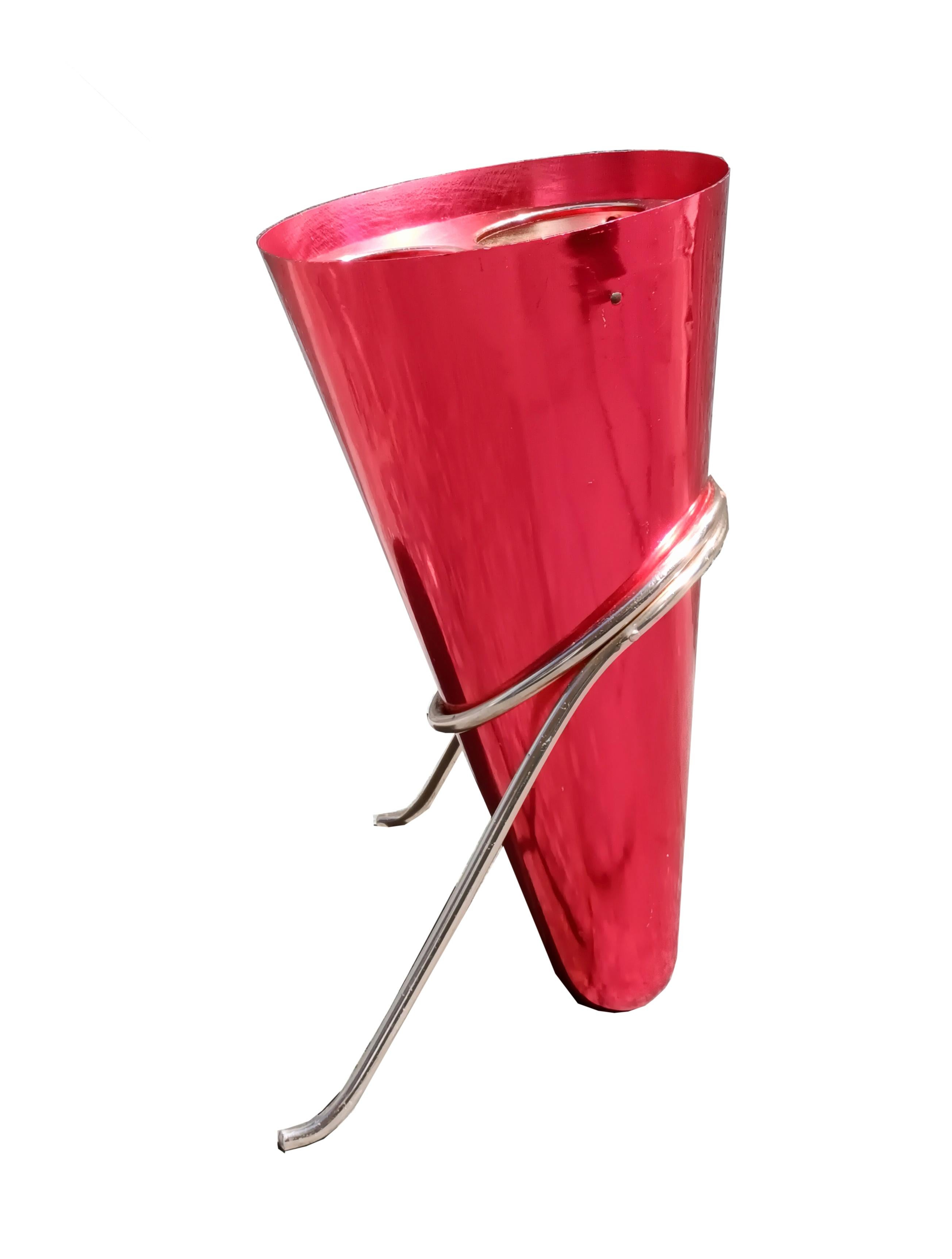 Mid-Century moderno Ettore Sottsass per Rinnovel Portaombrelli Scultoreo, Italia 1950s in vendita