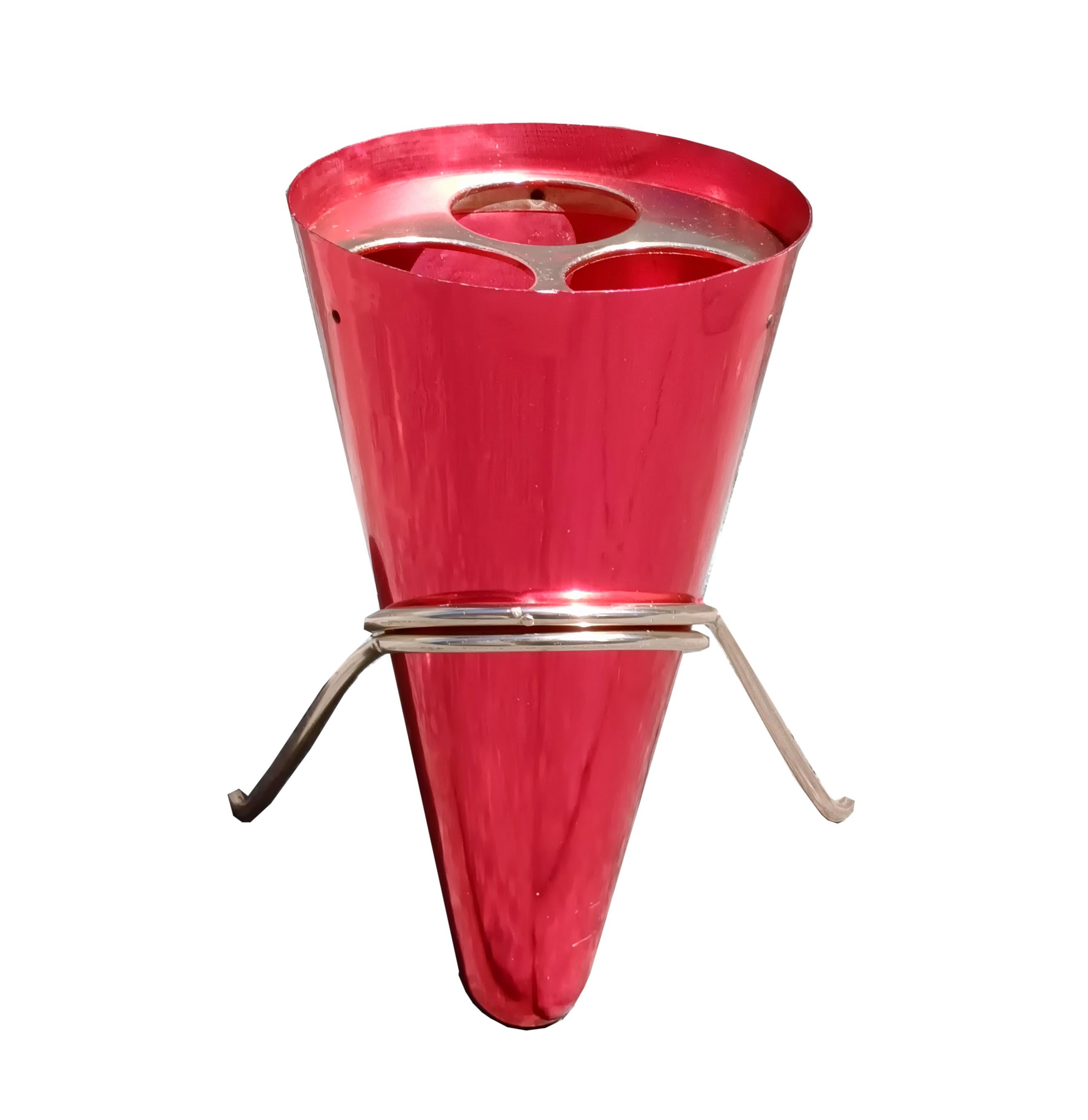 Italian Ettore Sottsass per Rinnovel Portaombrelli Scultoreo, Italia 1950s in vendita