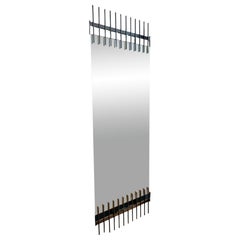 Ettore Sottsass for Santambrogio & De Berti: Rare Wall Mirror, Italy, 1950s