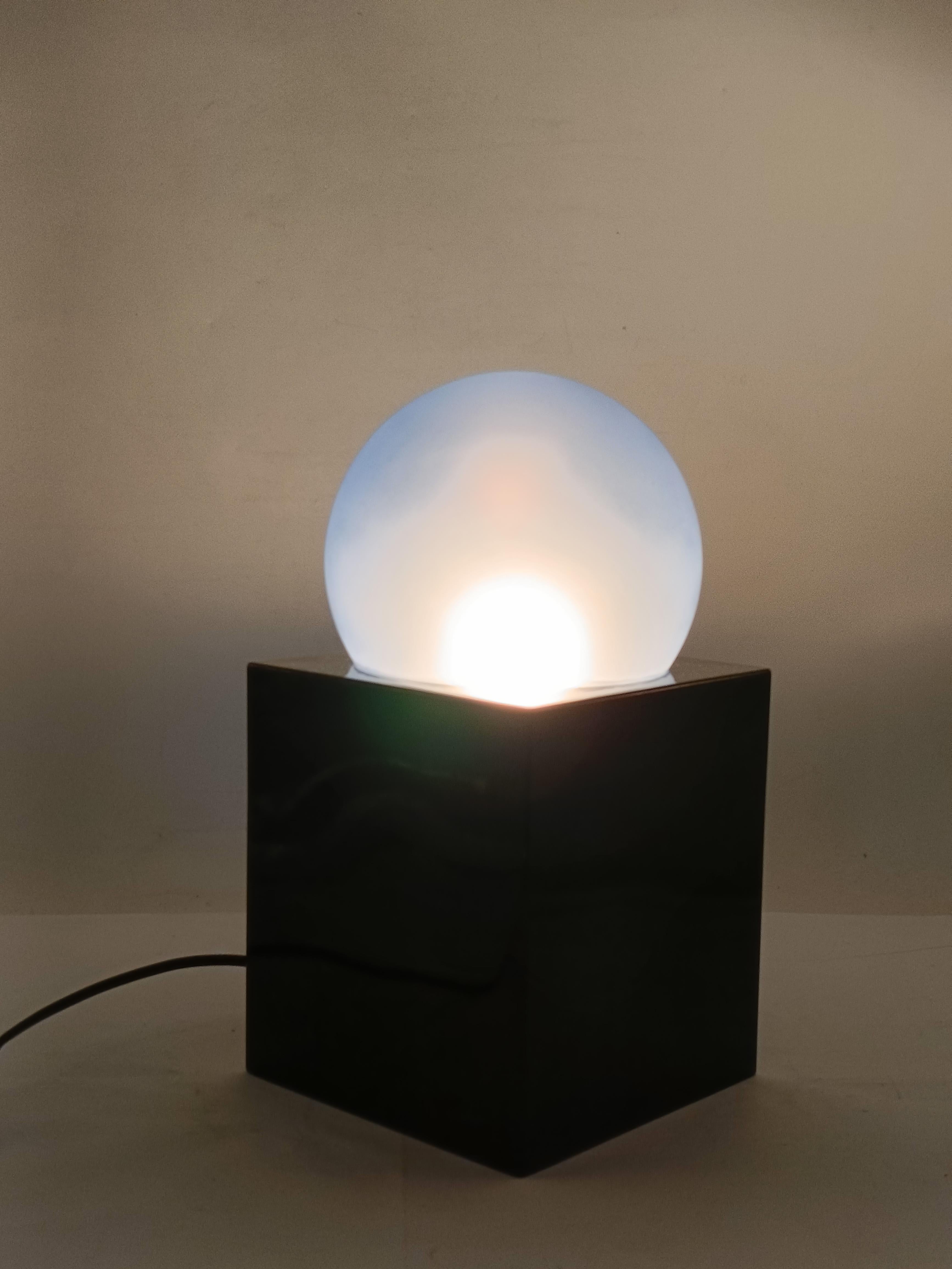 Ettore Sottsass para Venini Lámpara de mesa 'Alba', Italia 2001 en Bueno estado para la venta en Naples, IT