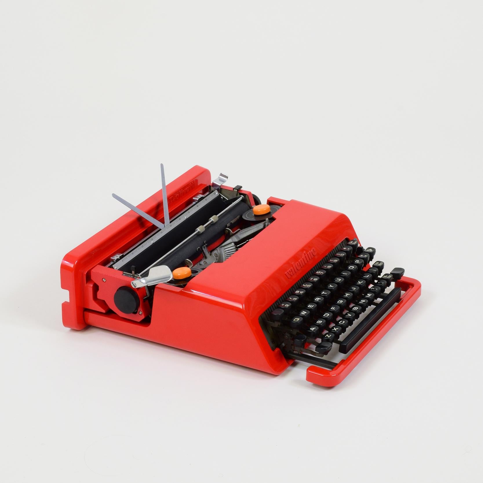 ettore sottsass valentine portable typewriter