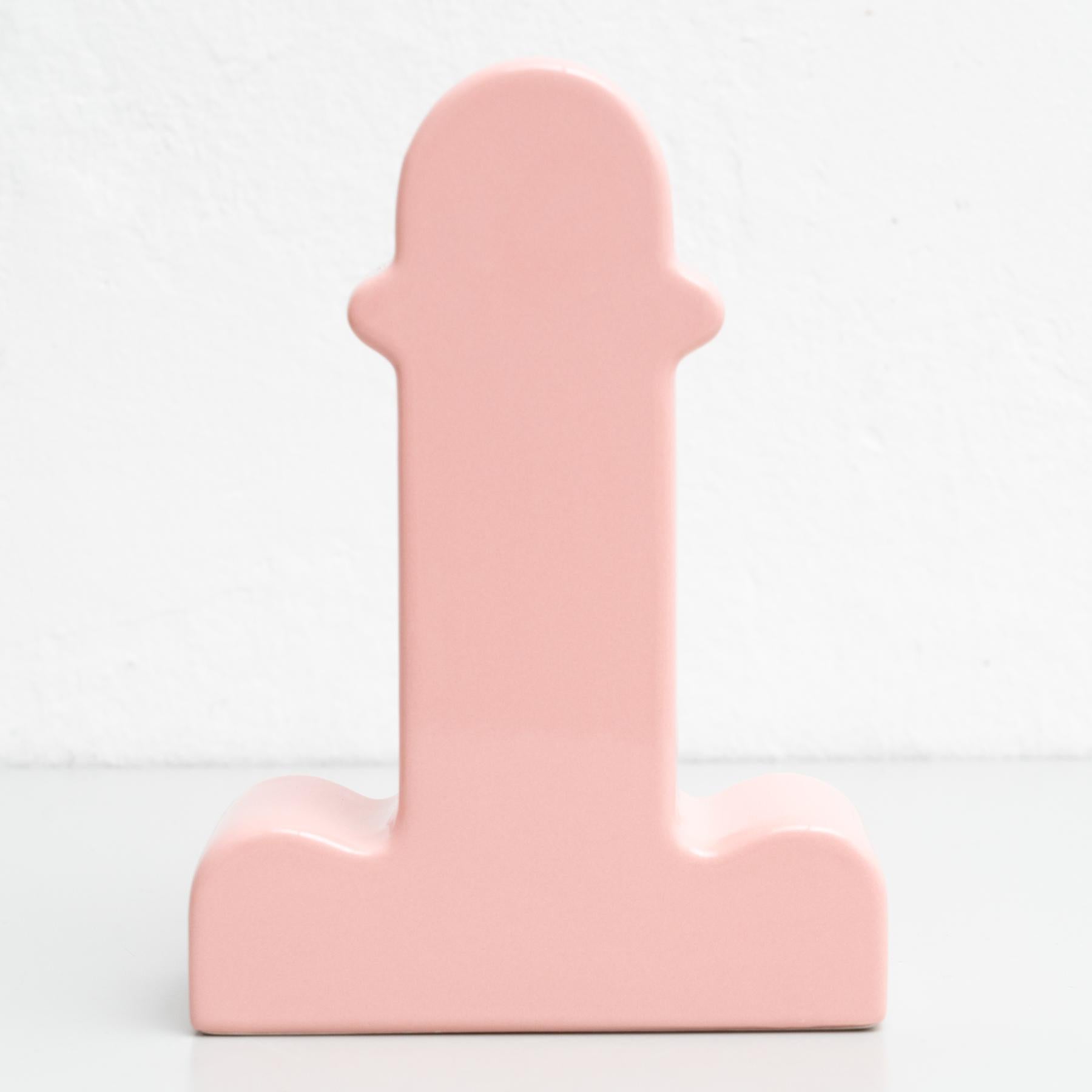 Ettore Sottsass Rosa Shiva-Blumenvase aus Keramik, von BD Barcelona im Angebot 3