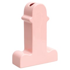 Ettore Sottsass Pink Ceramic Shiva Flower Vase, by BD Barcelona