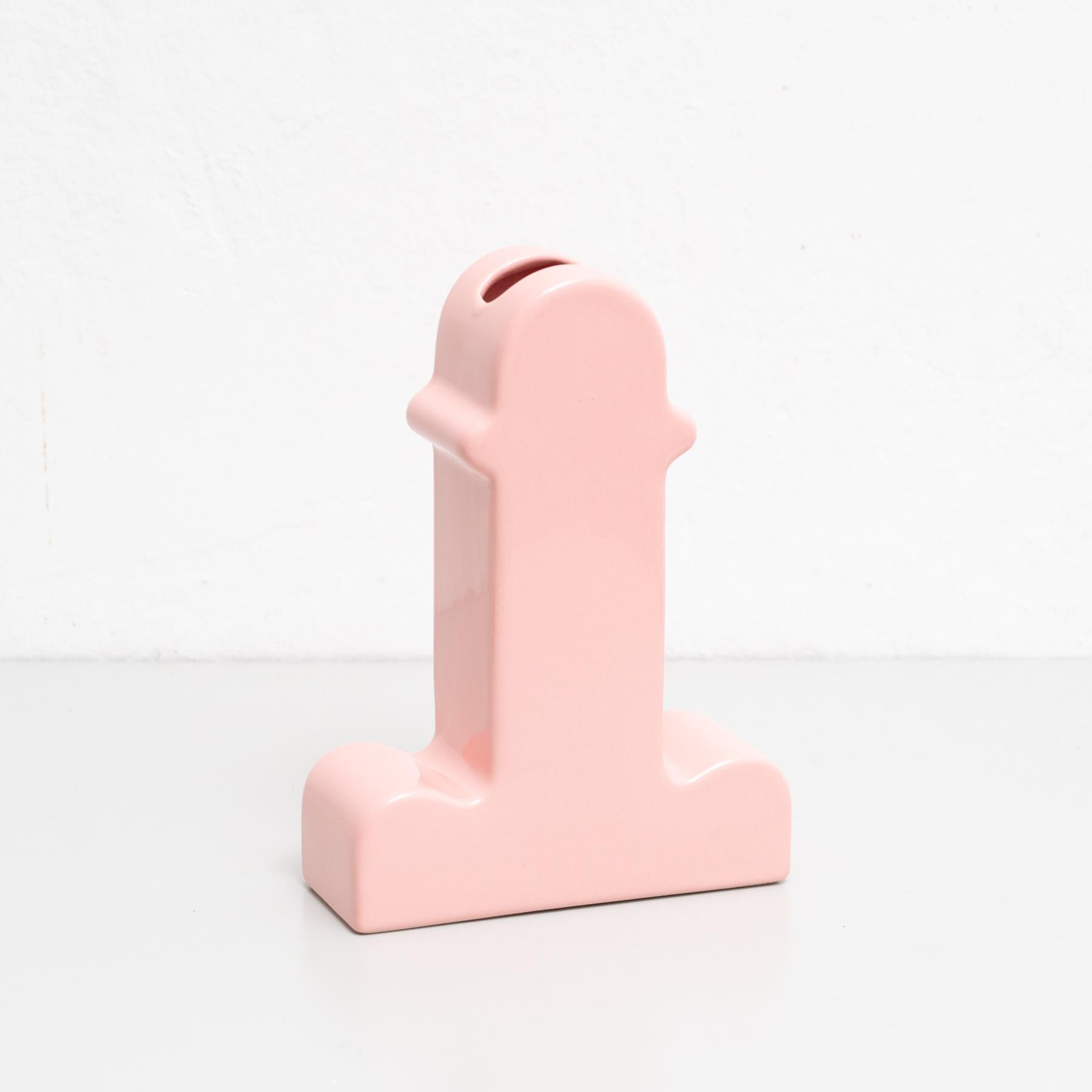 Shiva ceramic flower vase designed by Ettore Sottsass, circa 1973, edited by BD in Barcelona.

In good original condition with minor wear consistent with age and use preserving a beautiful patina.
 
In 2005, two years before Sottsass’ death, a