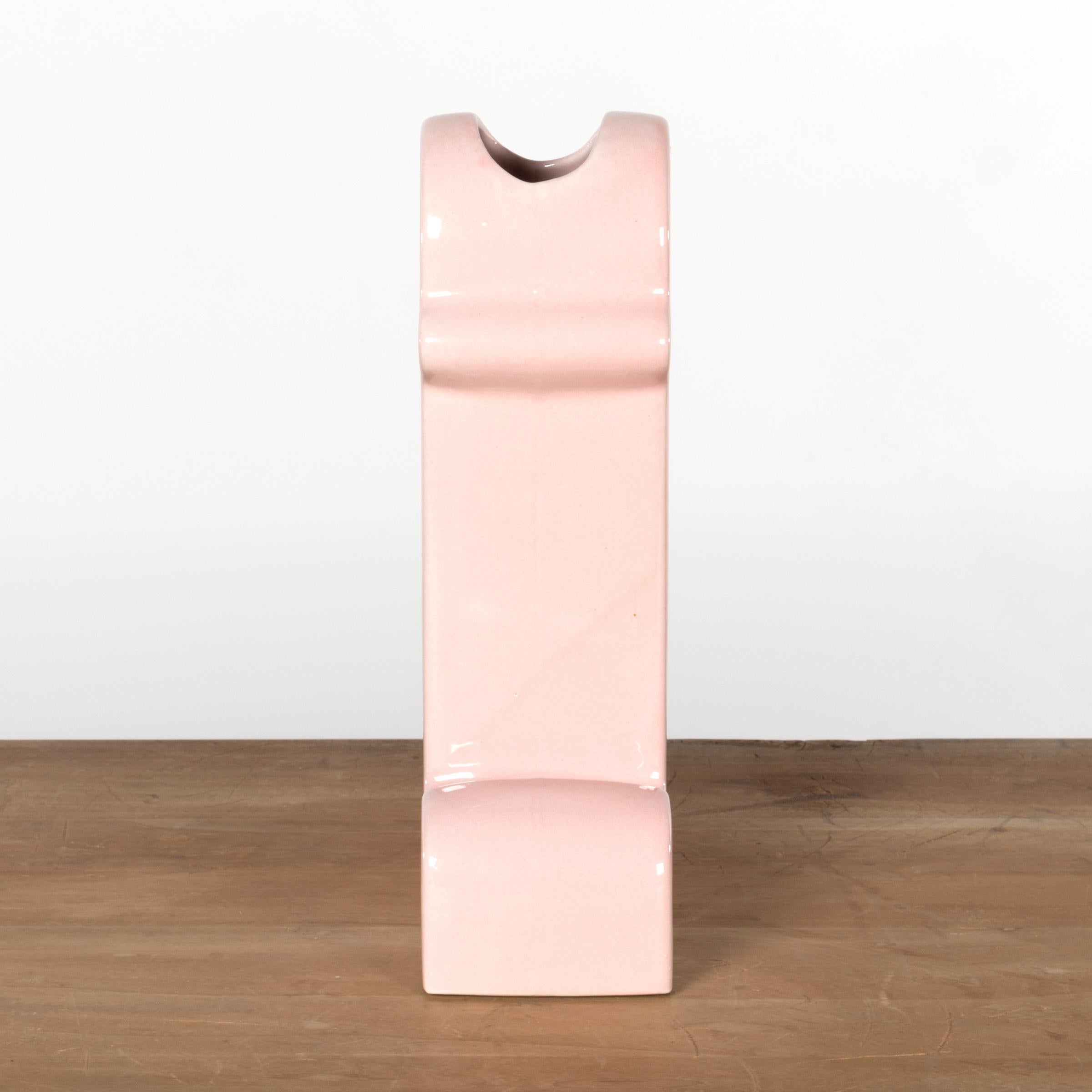 Post-Modern Ettore Sottsass Pink 'Shiva Vase' for BD Barcelona, Spain, 1973