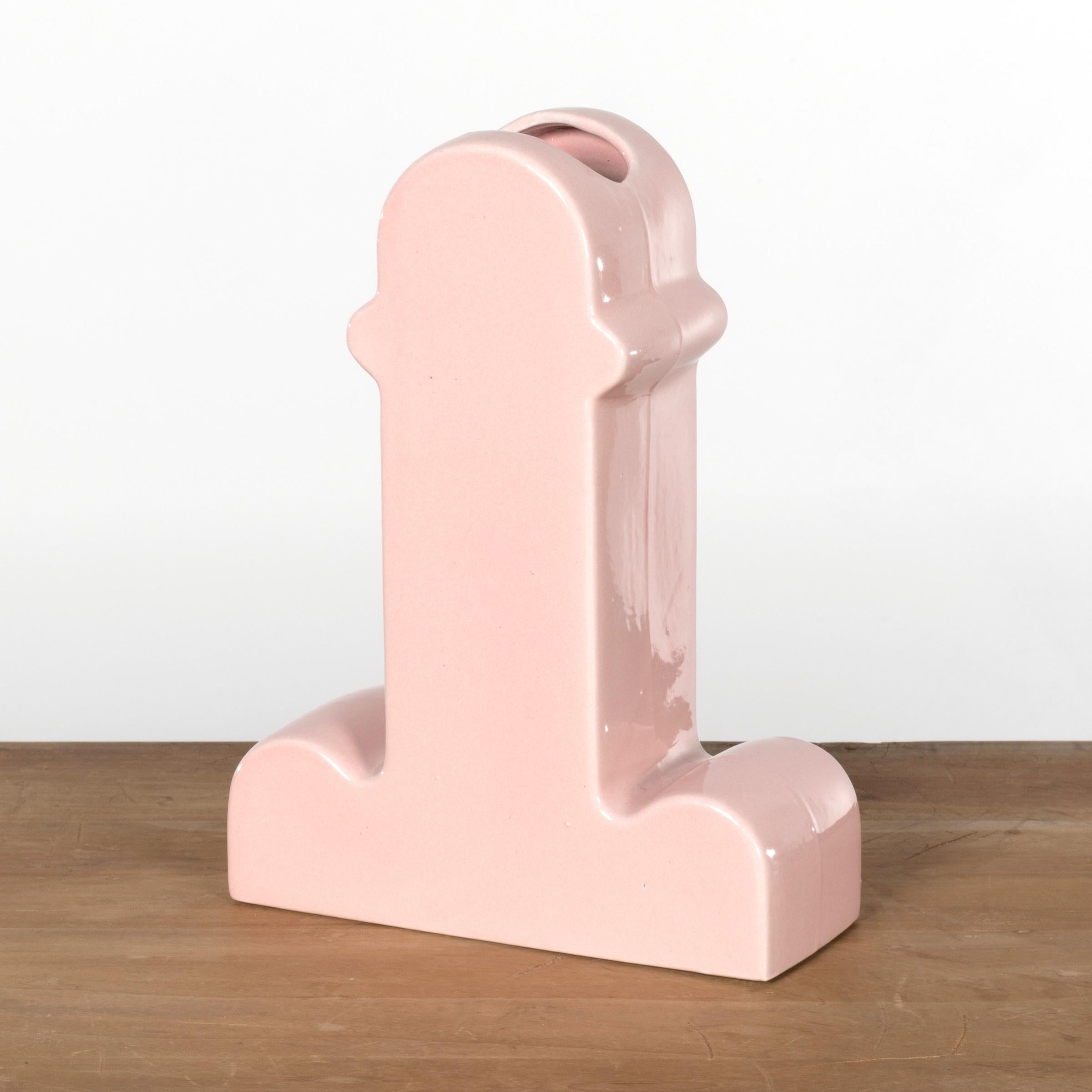 Ettore Sottsass Pink 'Shiva Vase' for BD Barcelona, Spain, 1973 In Good Condition In Amsterdam, NL