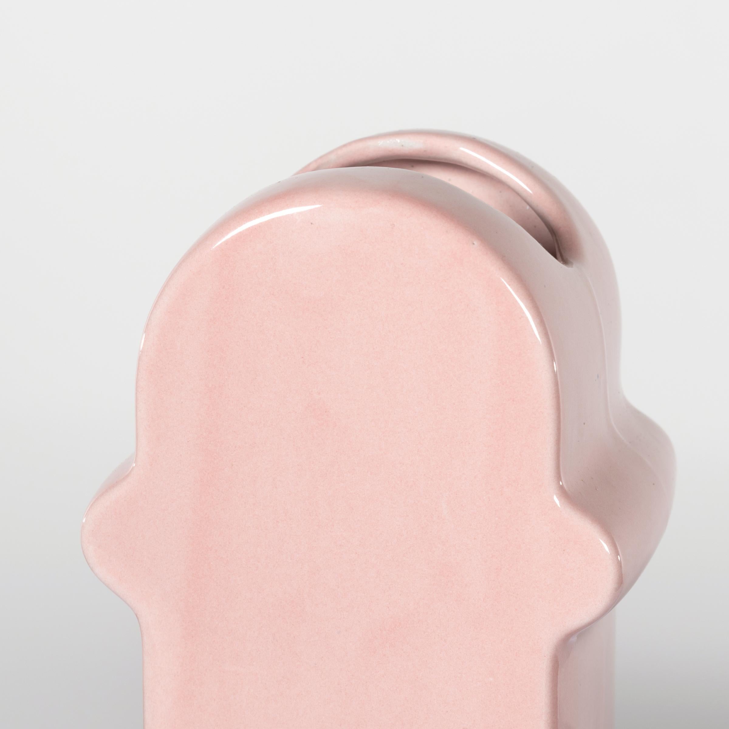 Late 20th Century Ettore Sottsass Pink 'Shiva Vase' for BD Barcelona, Spain, 1973