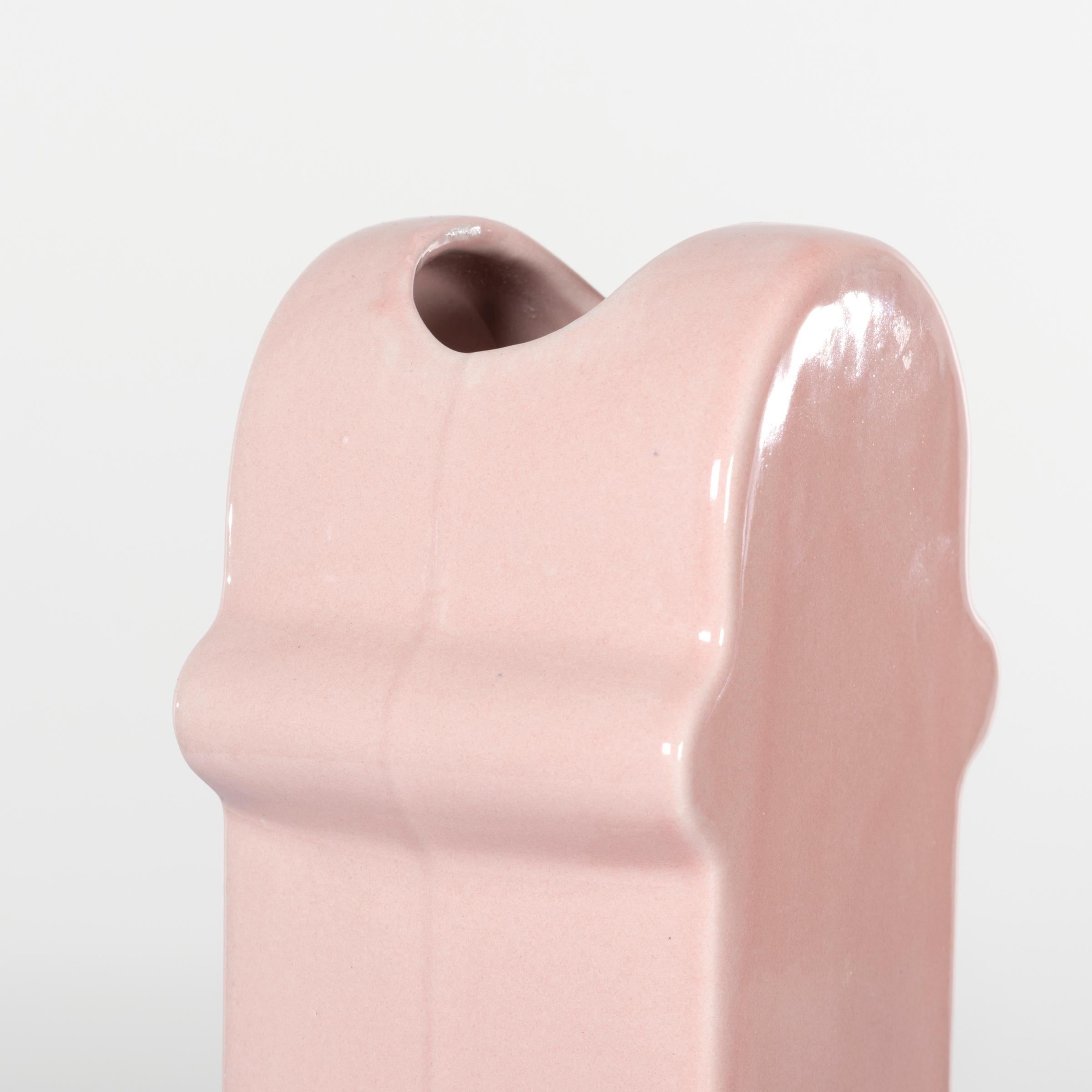 Ettore Sottsass Pink 'Shiva Vase' for BD Barcelona, Spain, 1973 1