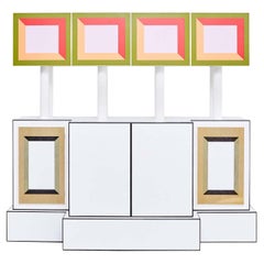 Used Ettore Sottsass Rare Limited Edition Piccoli Libri Cabinet, 1992