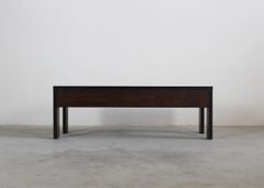 Rechteckiger Holz-Couchtisch von Ettore Sottsass von Poltronova, Italien, 1960er Jahre