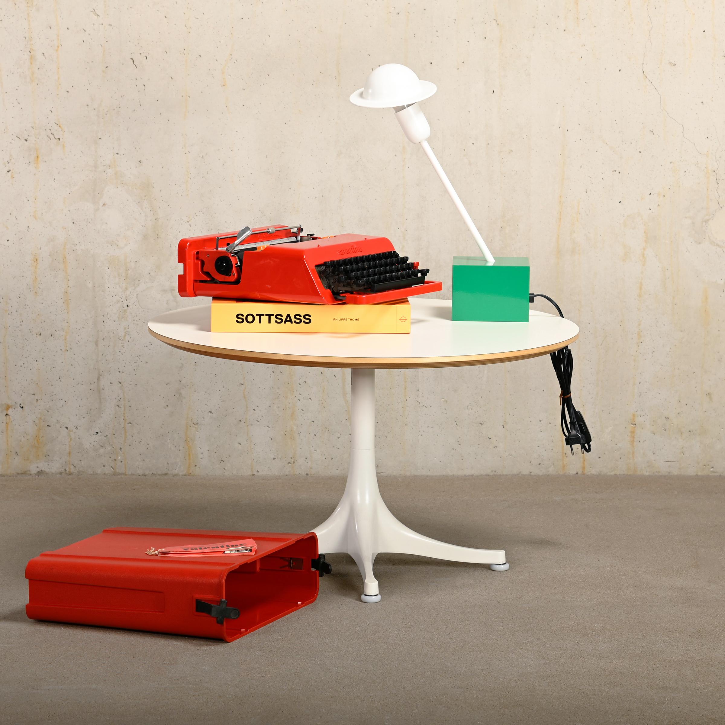 Italian Ettore Sottsass red Valentine Typewriter for Olivetti, Italy