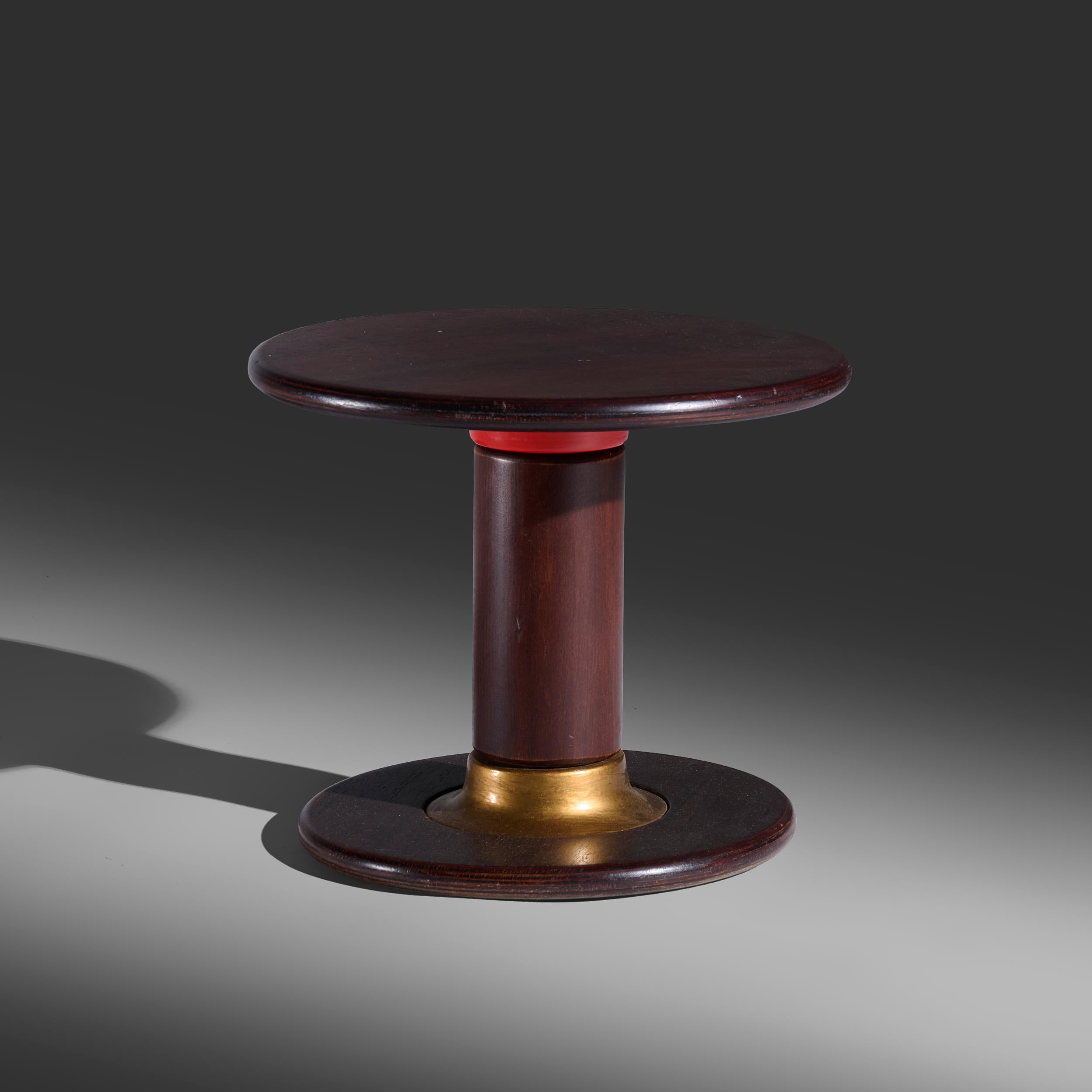 Mid-Century Modern Ettore Sottsass Rocchettone table model no. T36, ca. 1965 for Poltronova, Italy en vente