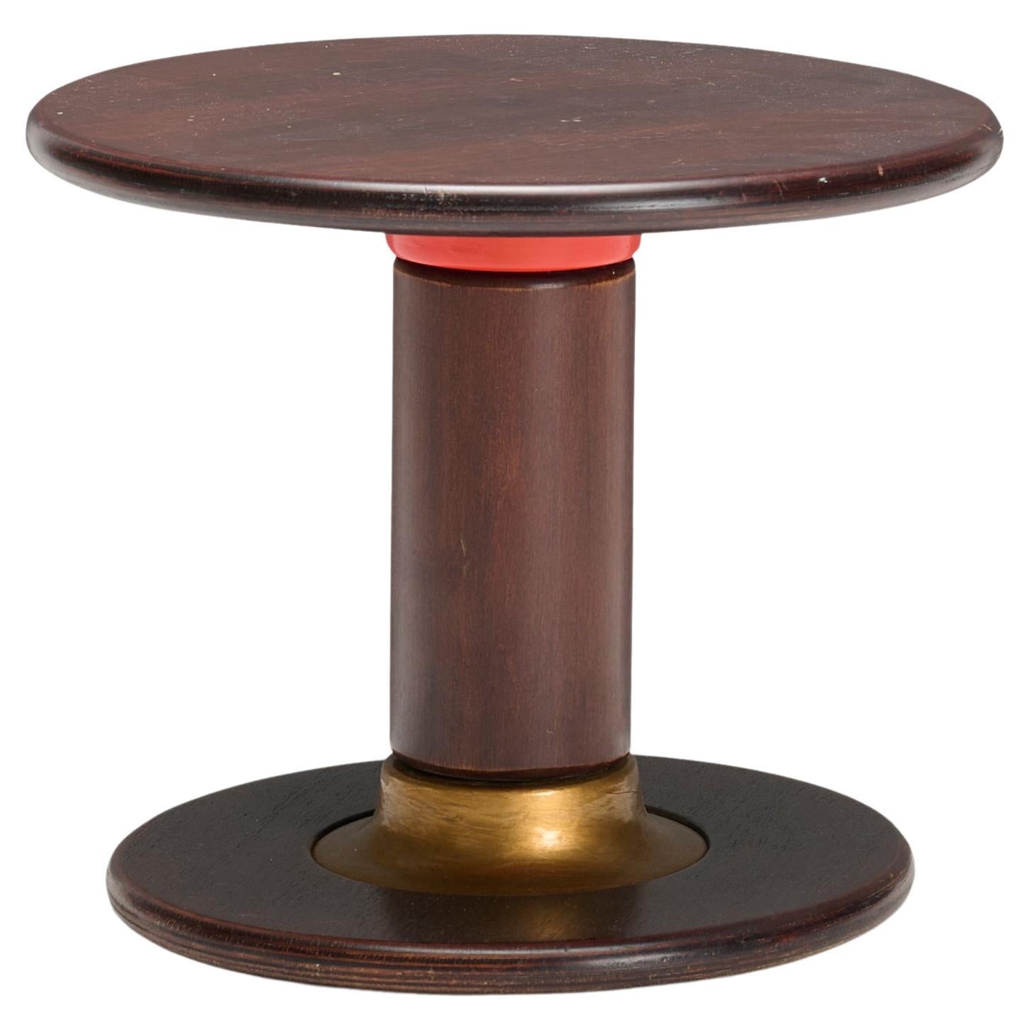 Ettore Sottsass Rocchettone table model no. T36, ca. 1965 for Poltronova, Italy