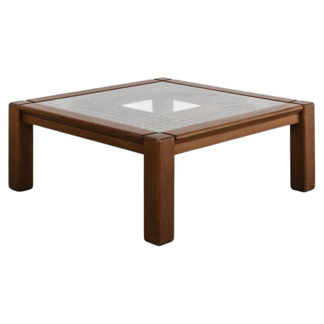 Ettore Sottsass Vintage 1970s Coffee Table, Sant’Ambrogio Design