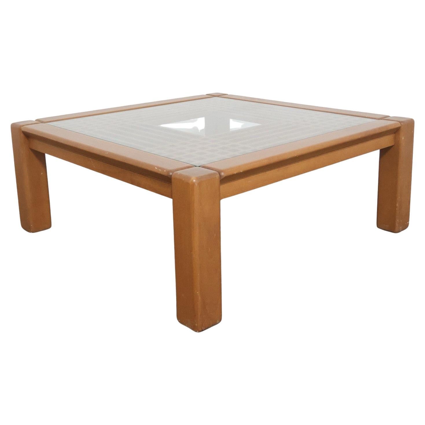 Ettore Sottsass Sant'Ambrogio e Da Berti Tavolo di design da caffè 1960's